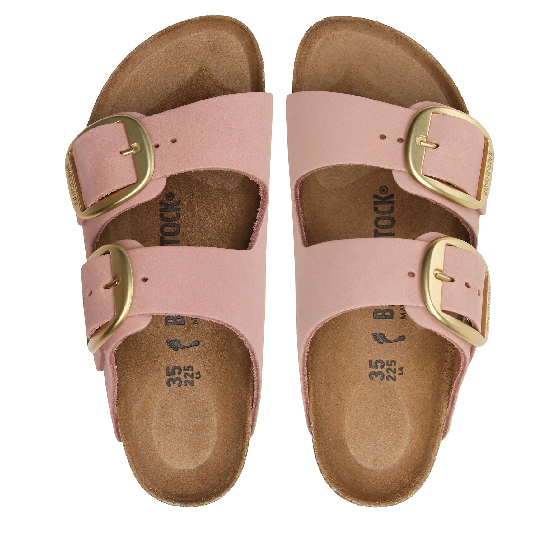 Birkenstock Sandali Arizona 1024074 Roza - Pepit.si