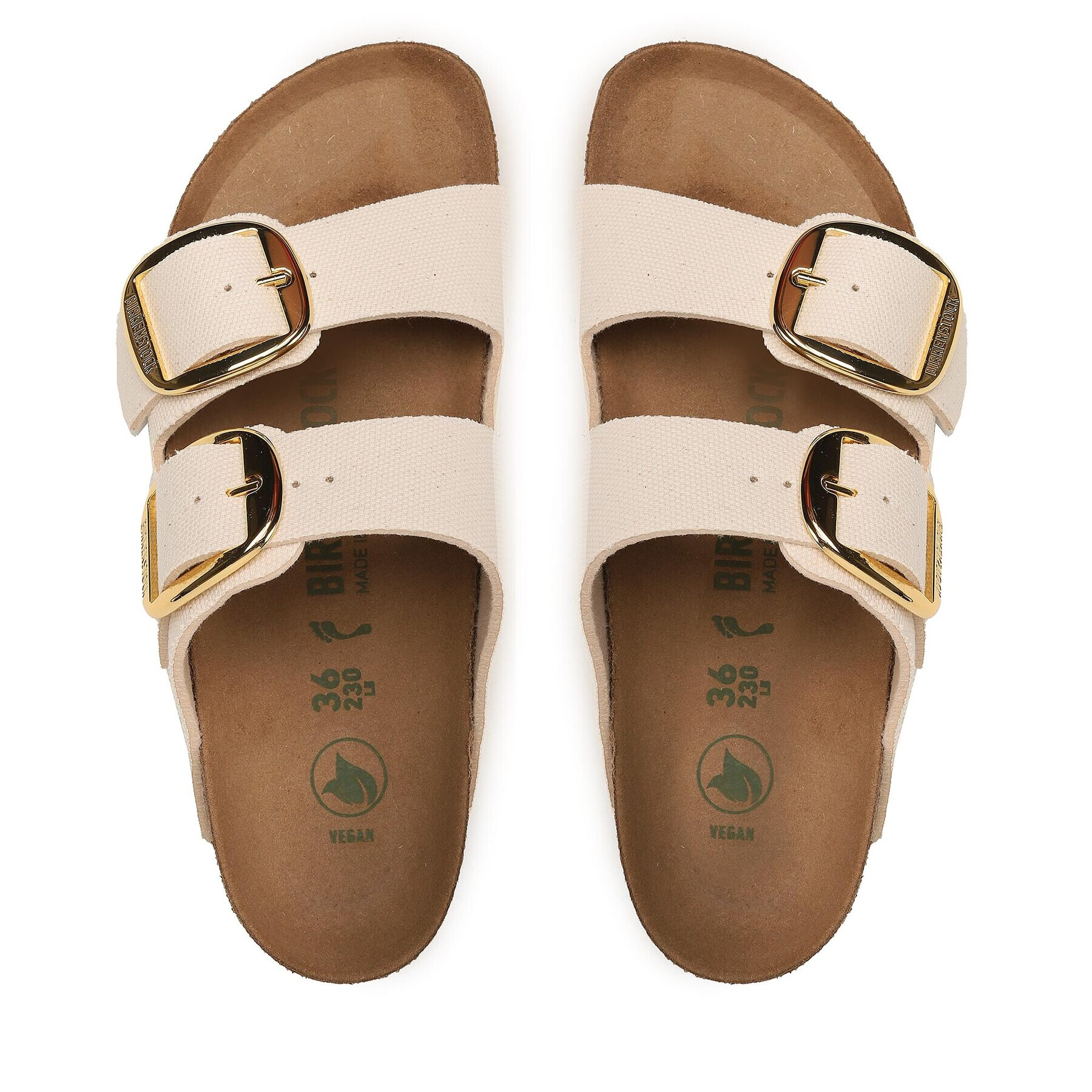 Birkenstock Sandali Arizona 1025563 Bela - Pepit.si