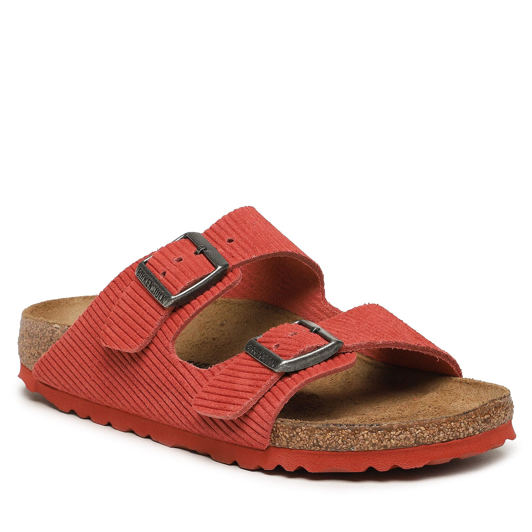 Birkenstock Natikači Arizona 1026102 Rdeča - Pepit.si