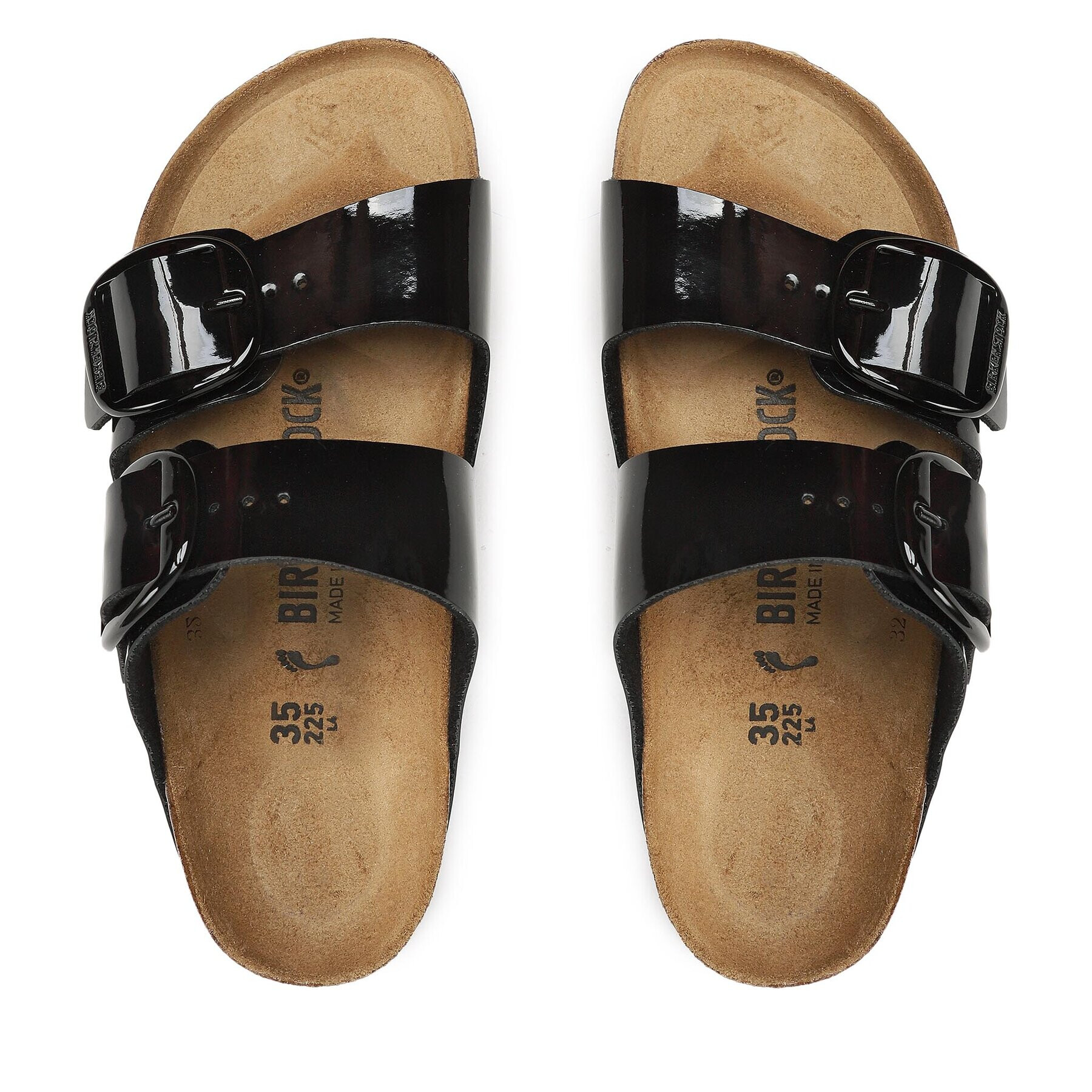 Birkenstock Sandali Arizona 1026115 Črna - Pepit.si