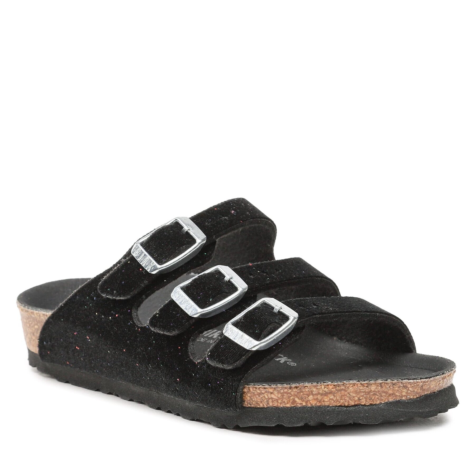 Birkenstock Natikači Florida 1025164 Črna - Pepit.si