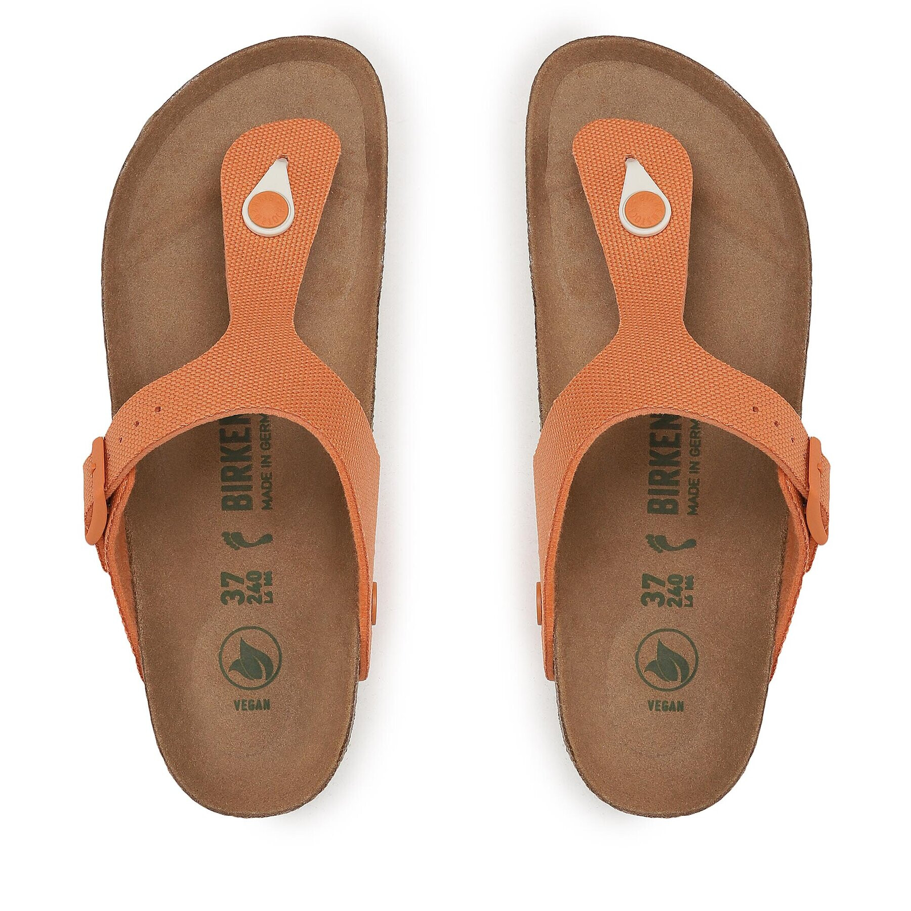 Birkenstock Japonke Gizeh 1025560 Oranžna - Pepit.si