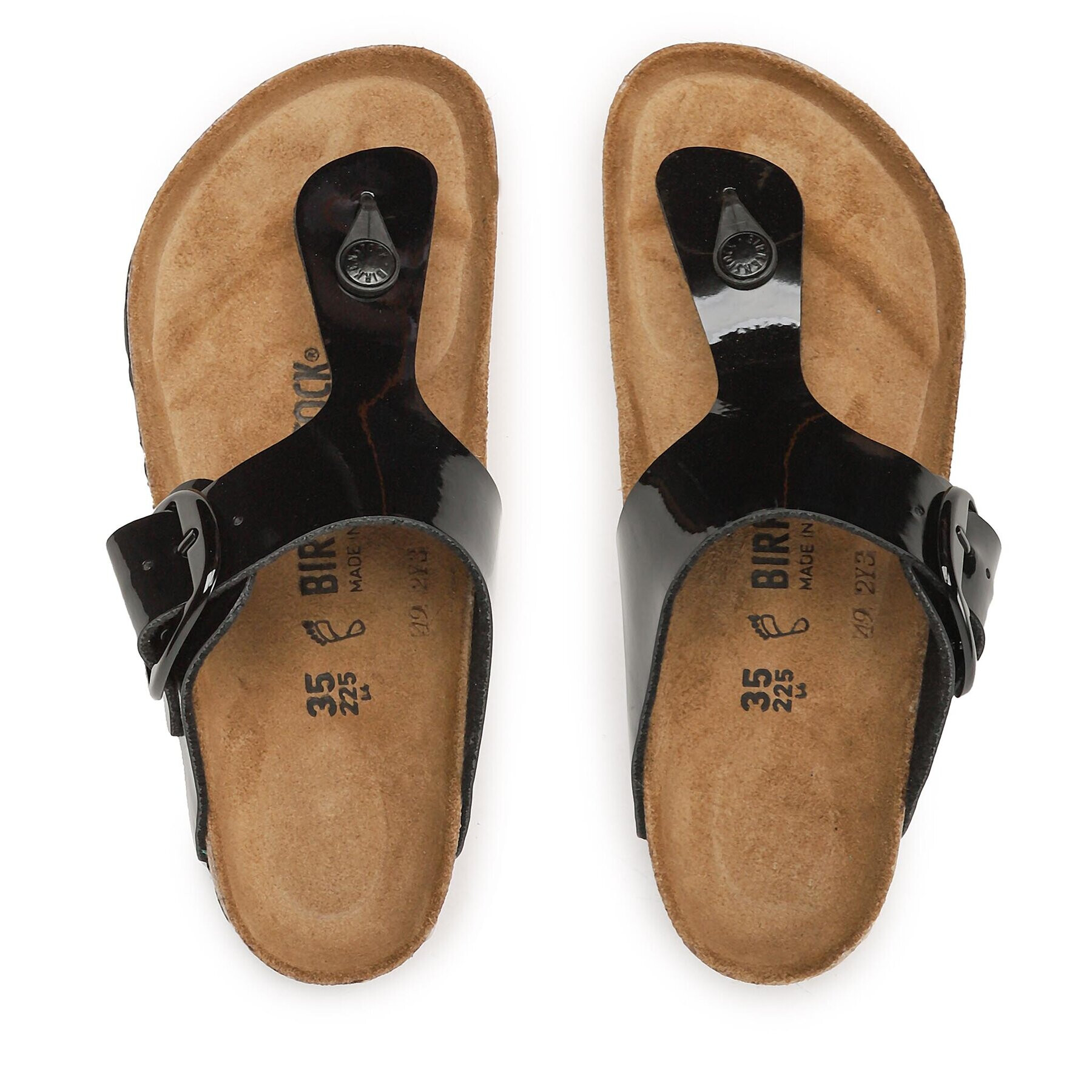 Birkenstock Japonke Gizeh 1026135 Črna - Pepit.si