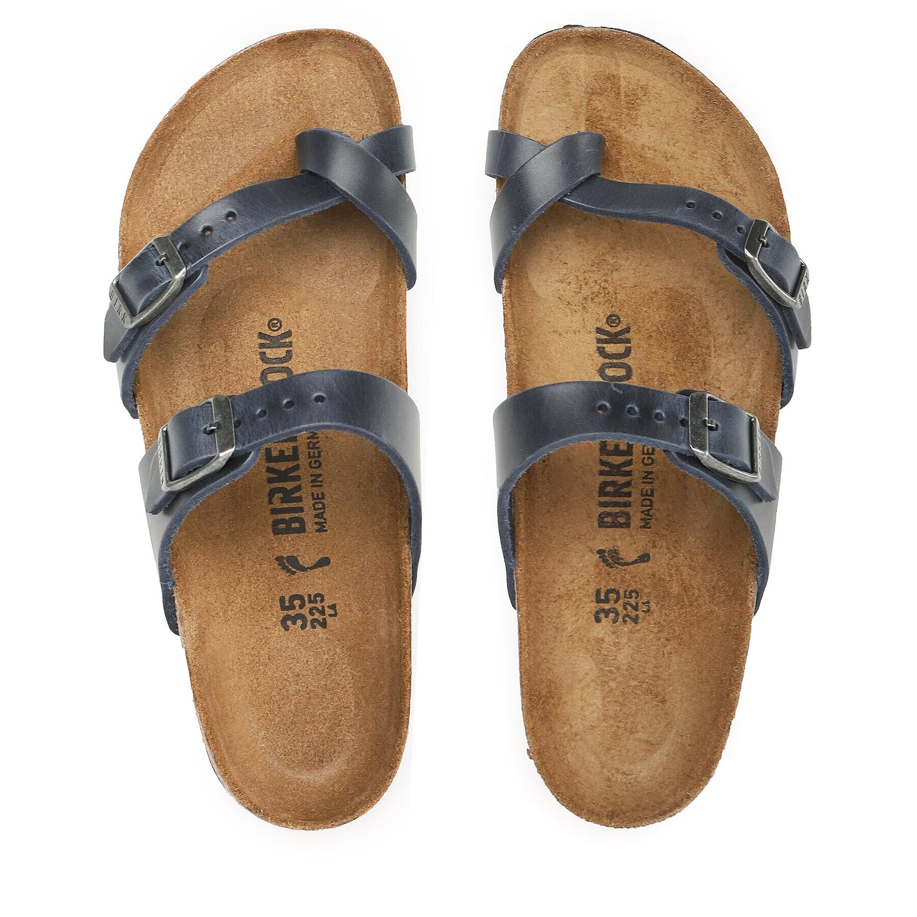 Birkenstock Sandali Mayari 1019727 Modra - Pepit.si