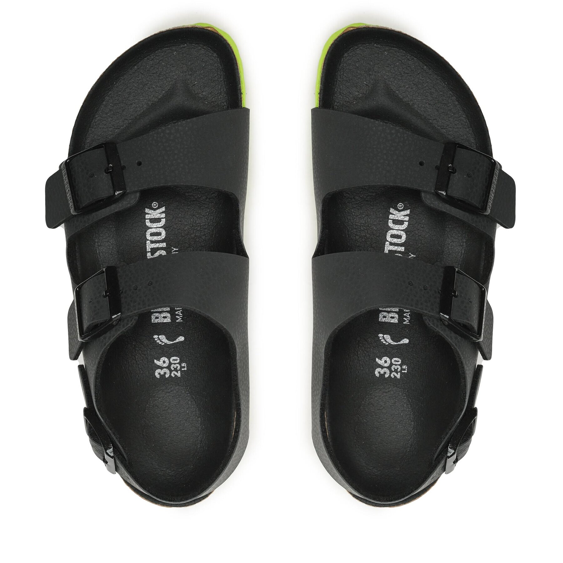 Birkenstock Sandali Milano 1022129 Črna - Pepit.si