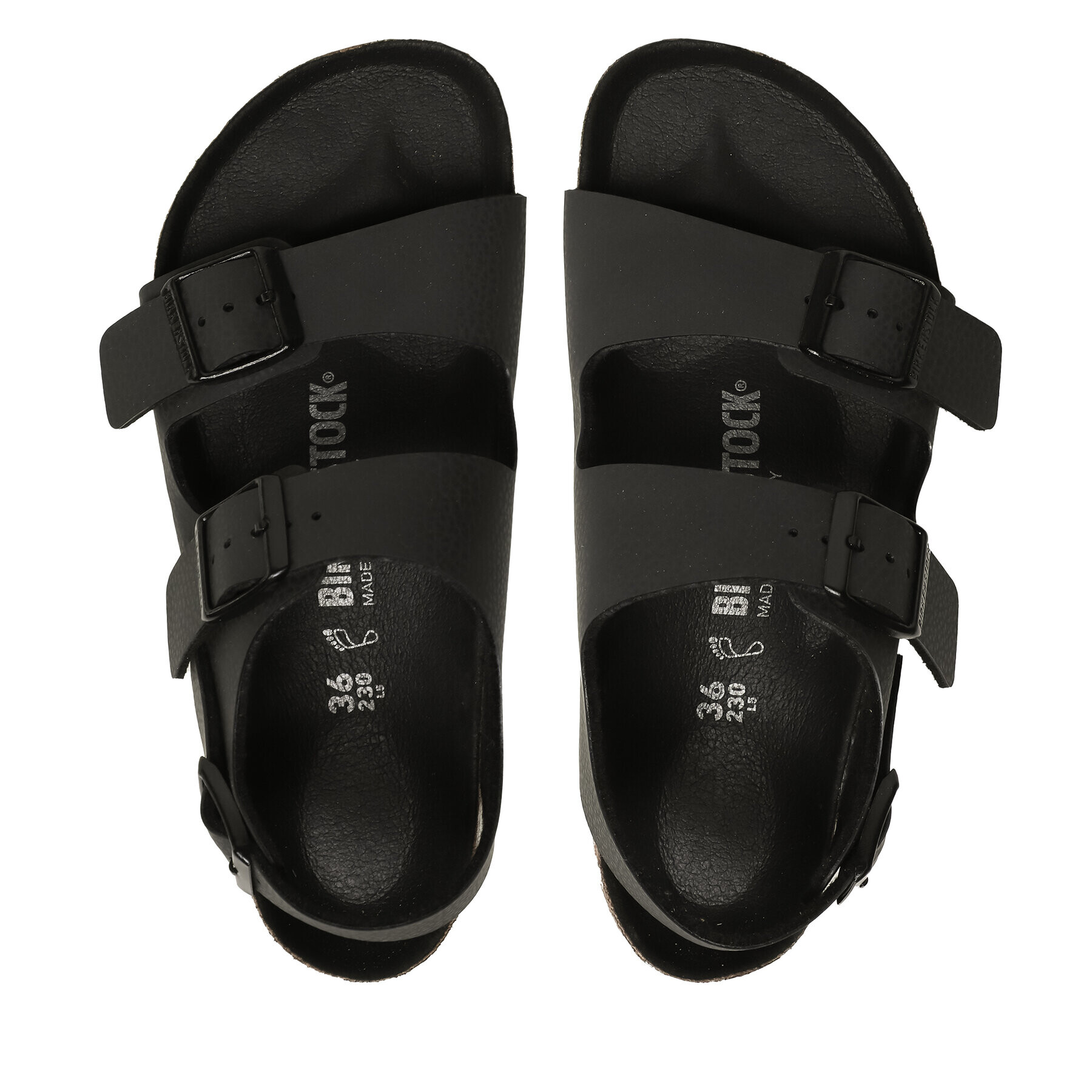 Birkenstock Sandali Milano 1022157 Črna - Pepit.si