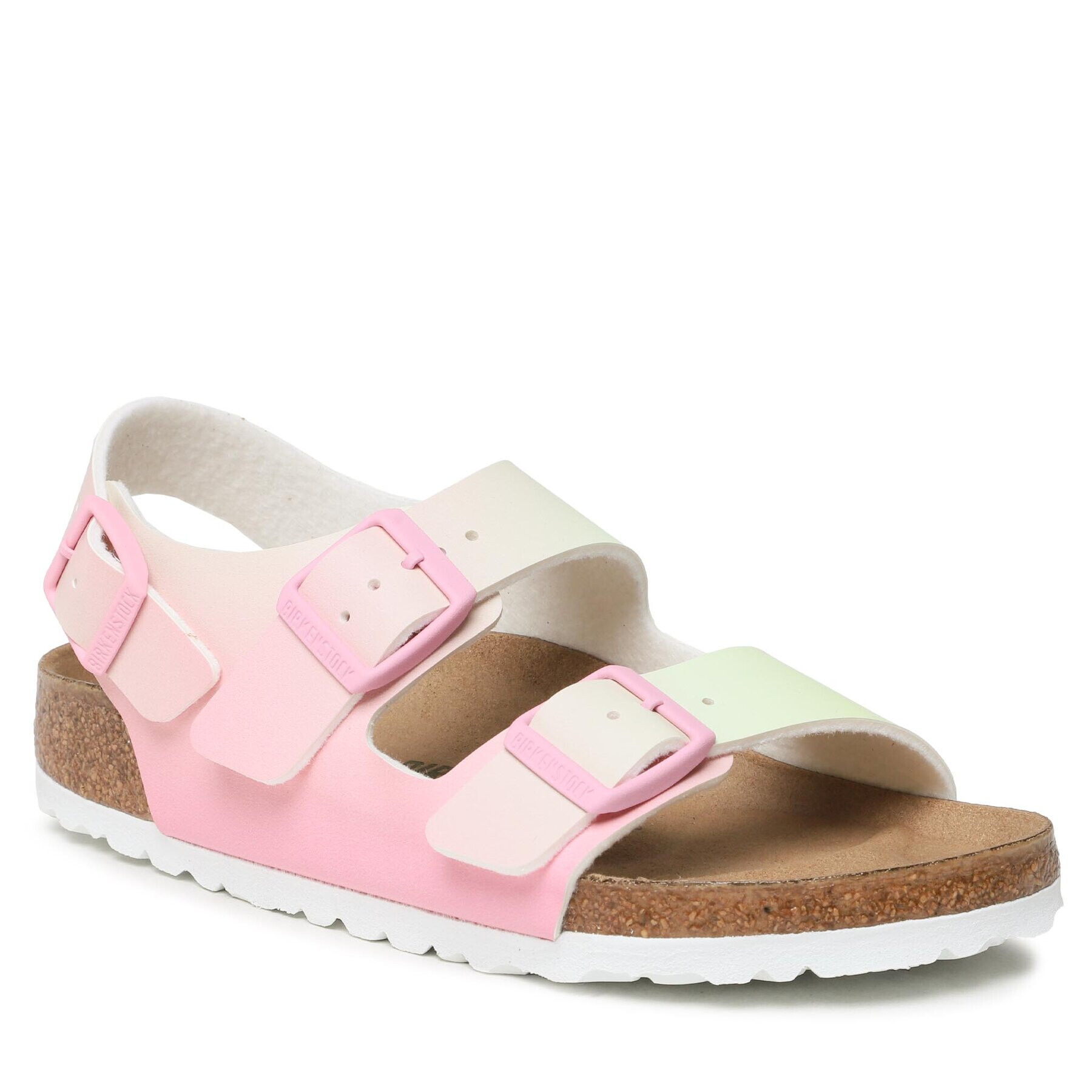 Birkenstock Sandali Milano 1024152 Roza - Pepit.si