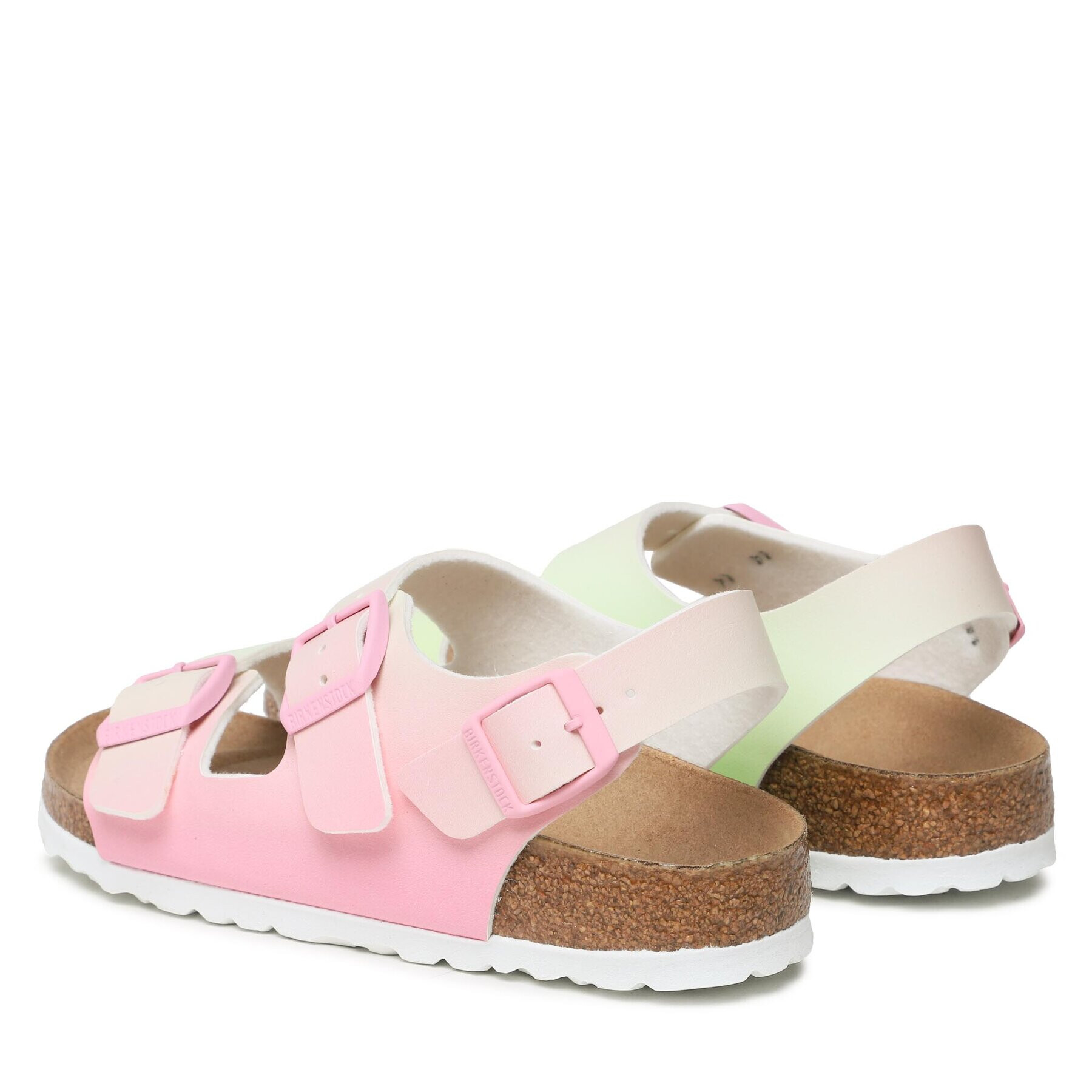 Birkenstock Sandali Milano 1024152 Roza - Pepit.si