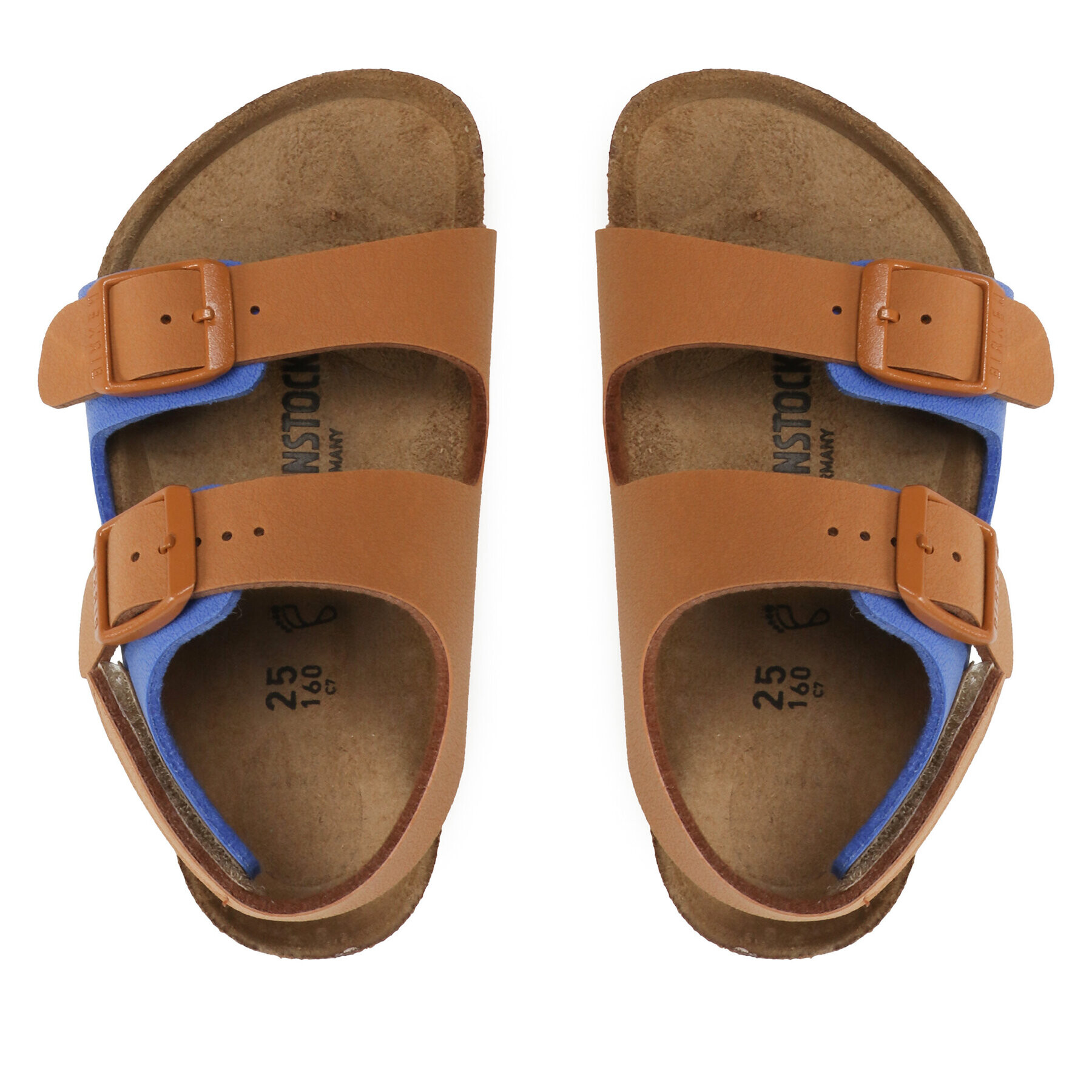 Birkenstock Sandali Milano 1024336 Rjava - Pepit.si