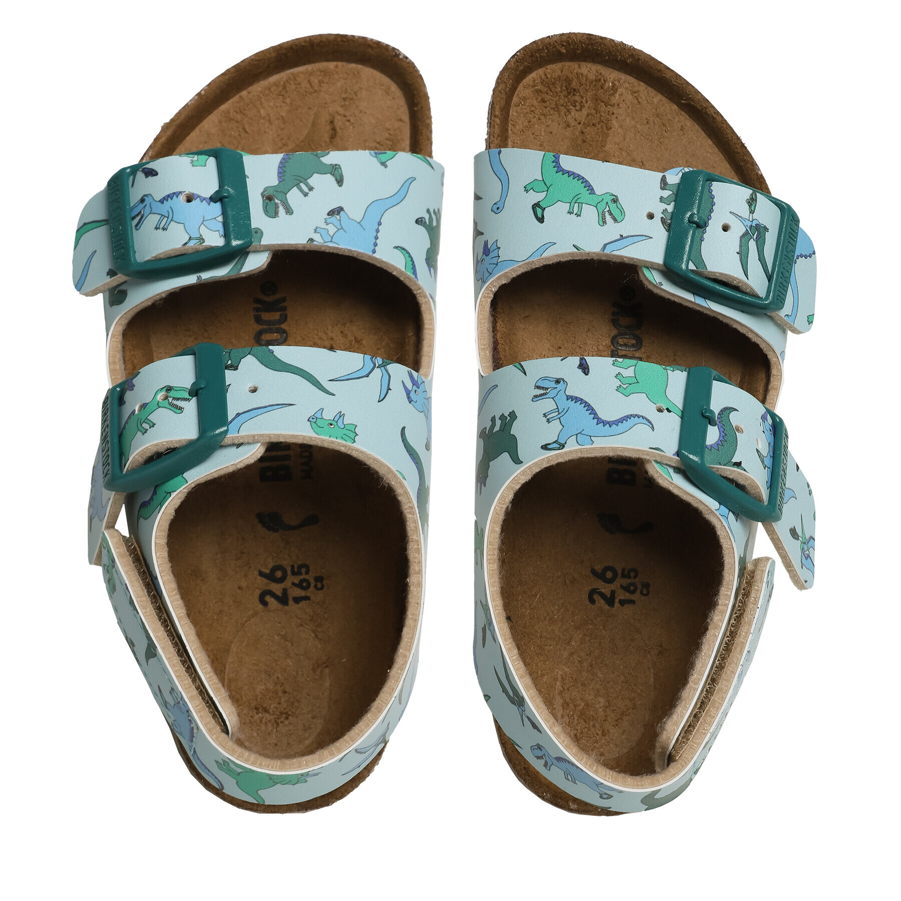 Birkenstock Sandali Milano 1024364 Modra - Pepit.si