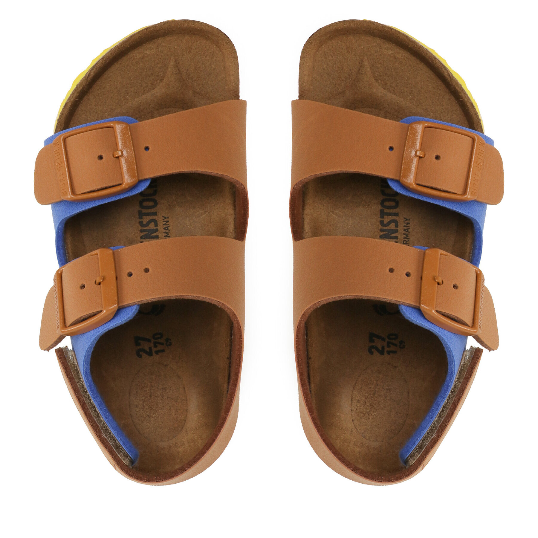 Birkenstock Sandali Milano 1024384 Rjava - Pepit.si