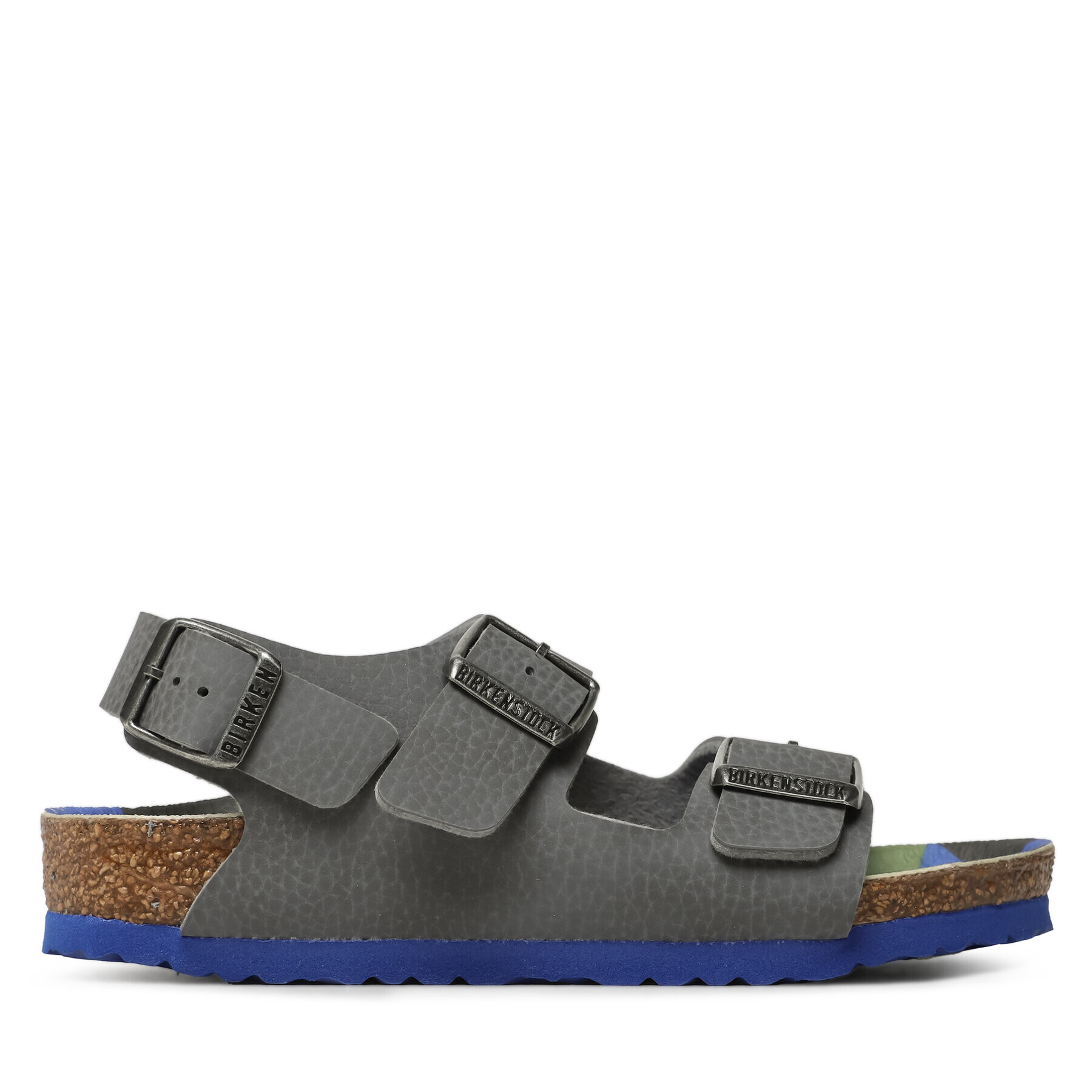 Birkenstock Sandali Milano 1024531 Siva - Pepit.si