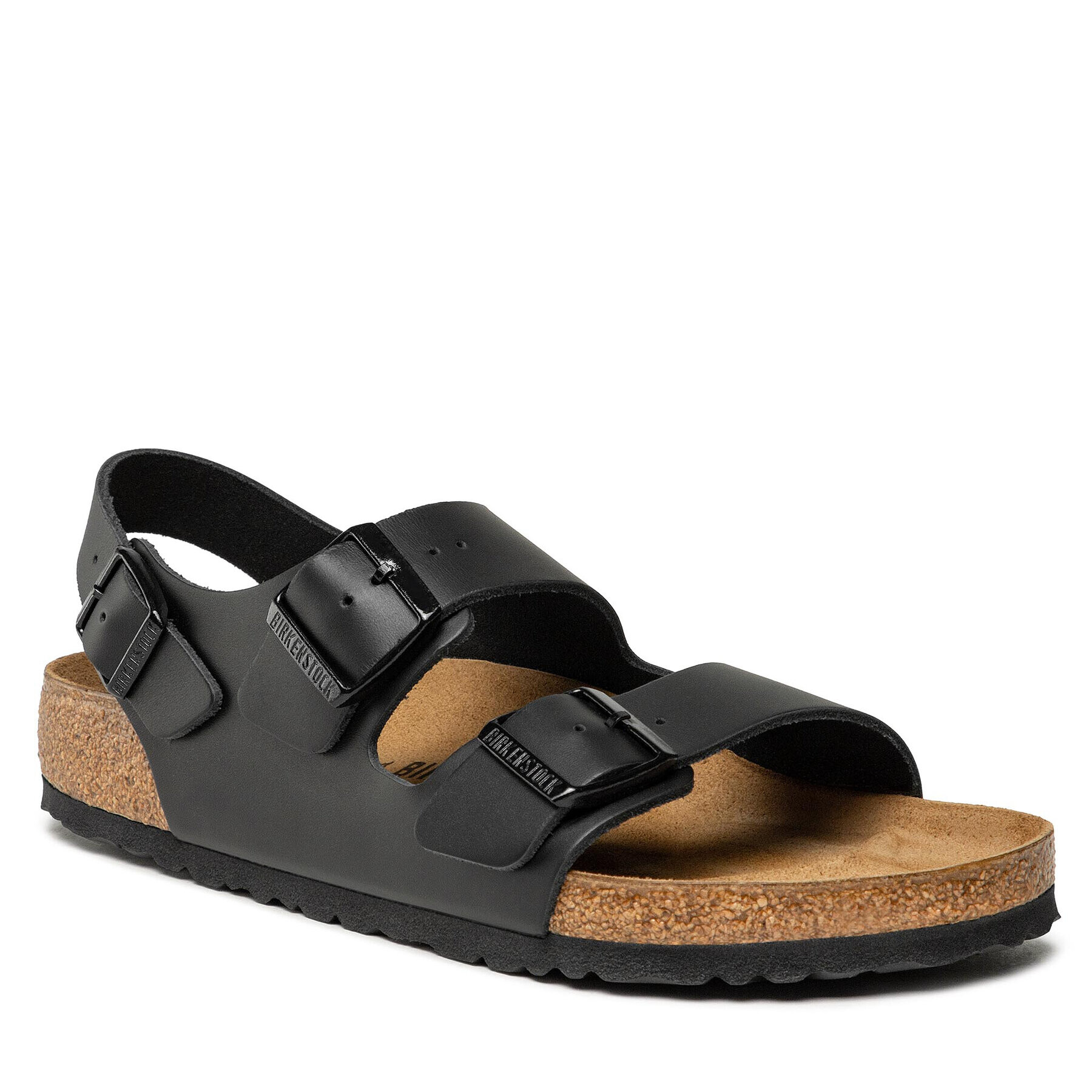 Birkenstock Sandali Milano Bs 0034191 Črna - Pepit.si