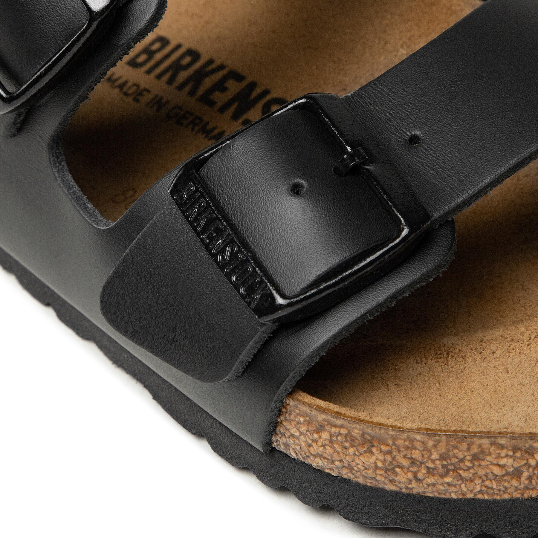 Birkenstock Sandali Milano Bs 0034191 Črna - Pepit.si