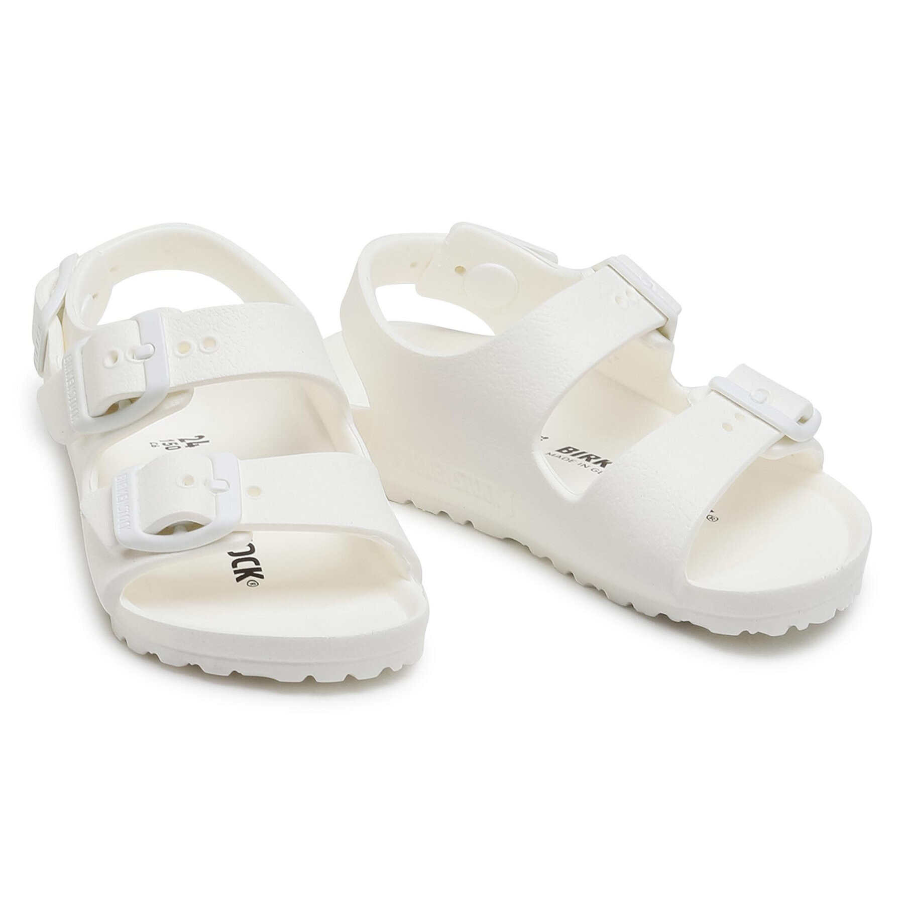 Birkenstock Sandali Milano Eva 1019458 Bela - Pepit.si