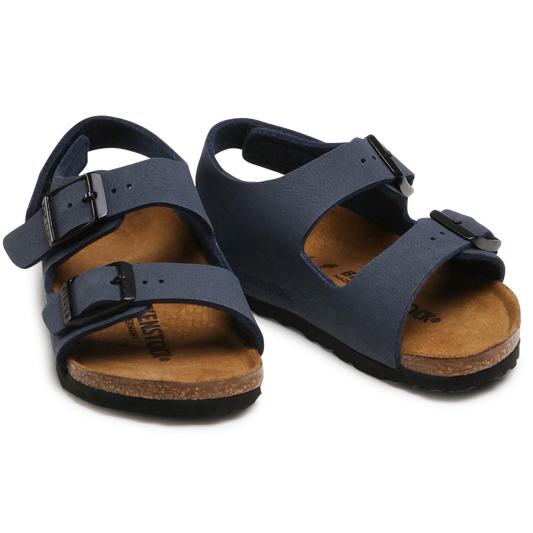 Birkenstock Sandali Milano Hl 1018742 Mornarsko modra - Pepit.si