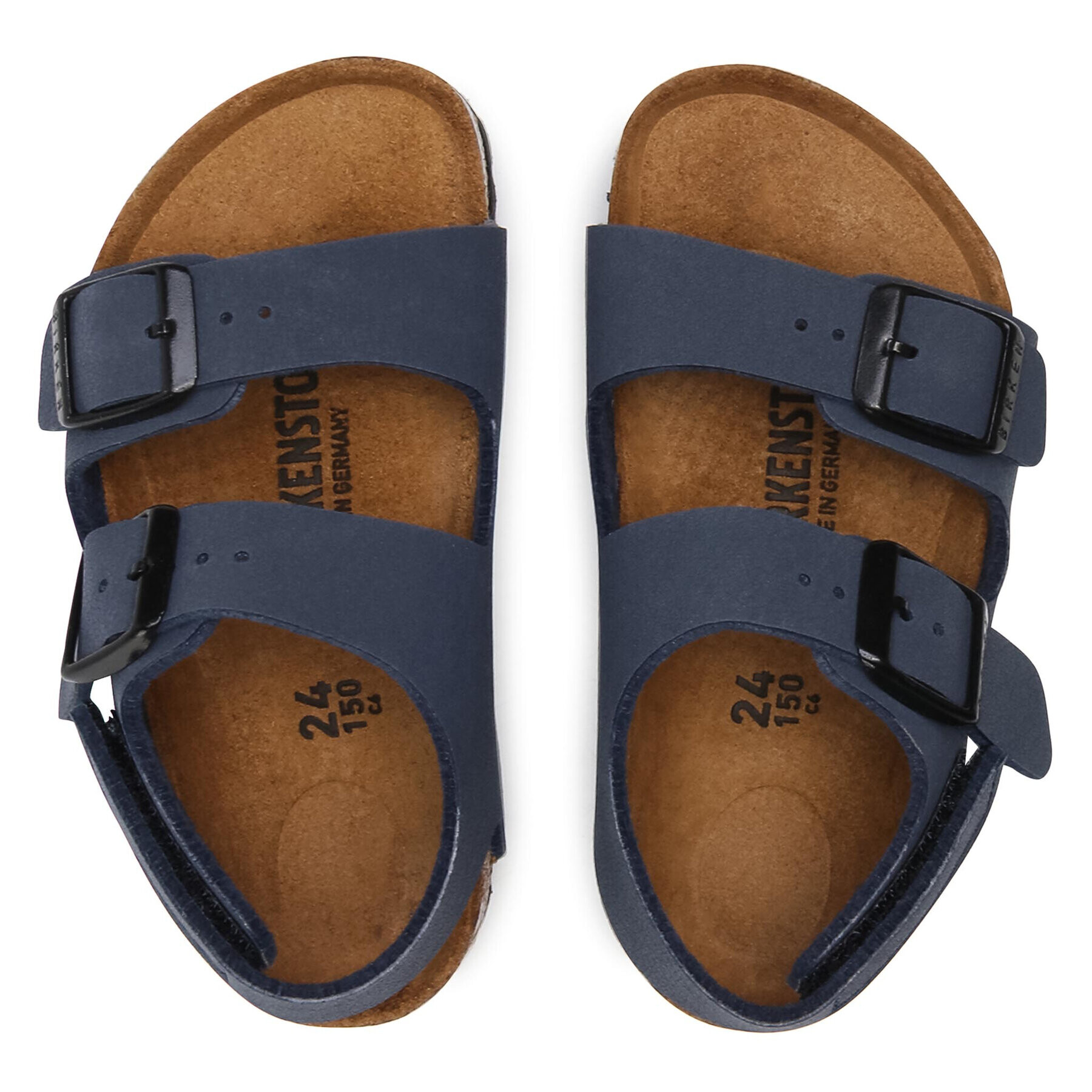 Birkenstock Sandali Milano Hl 1018742 Mornarsko modra - Pepit.si