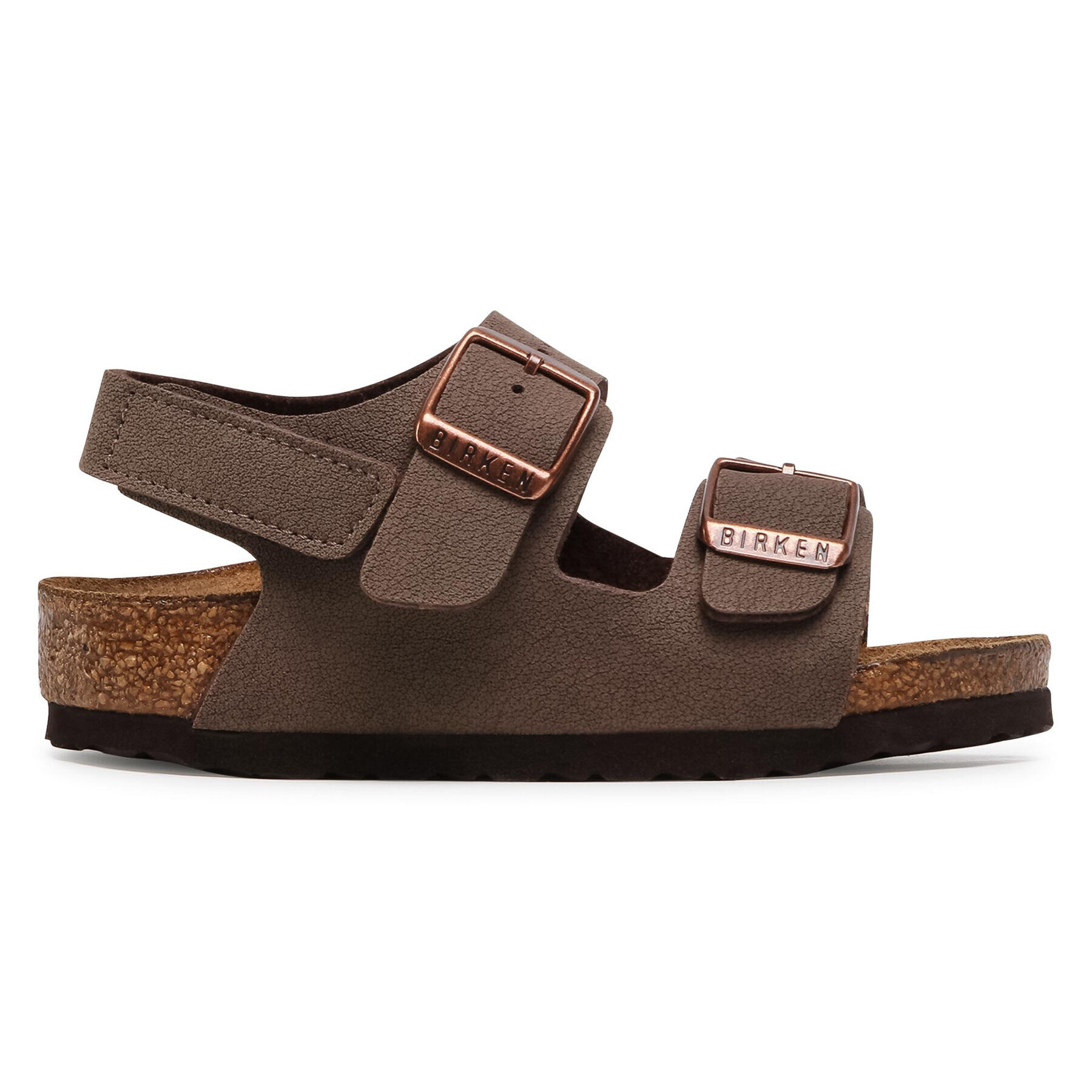 Birkenstock Sandali Milano Hl Kids 1018637 Rjava - Pepit.si