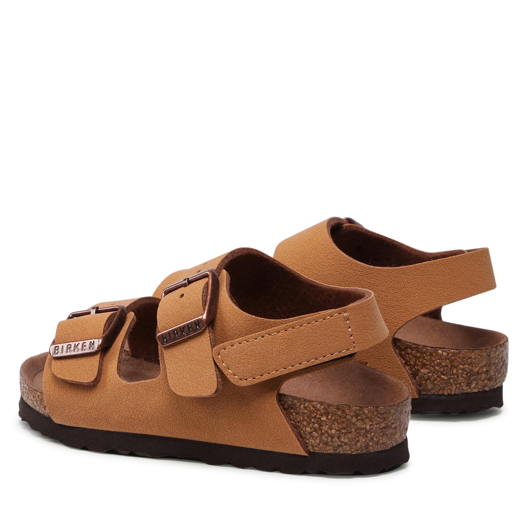 Birkenstock Sandali Milano Hl Kids 1021715 Rjava - Pepit.si