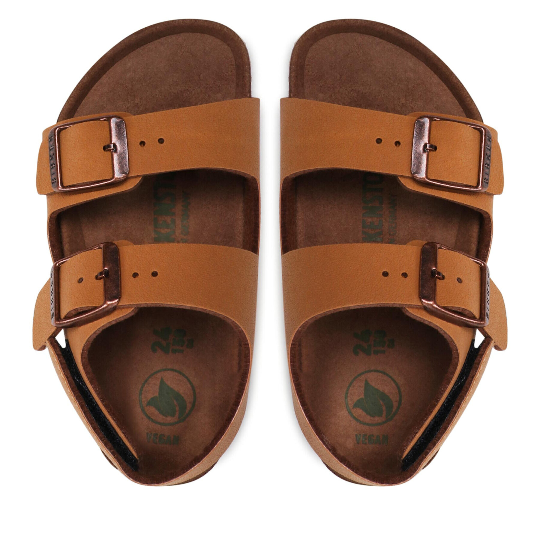 Birkenstock Sandali Milano Hl Kids 1021715 Rjava - Pepit.si