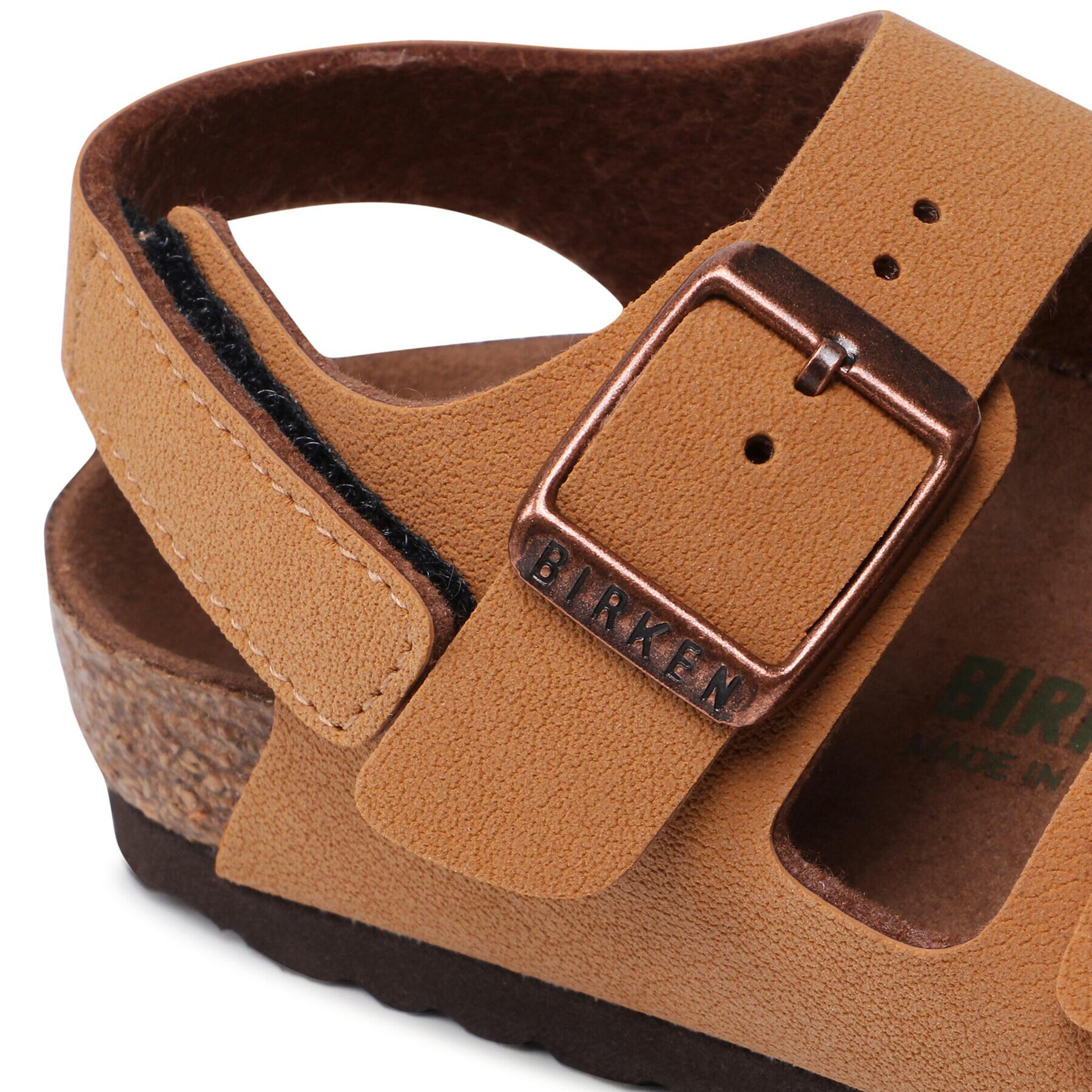 Birkenstock Sandali Milano Hl Kids 1021715 Rjava - Pepit.si