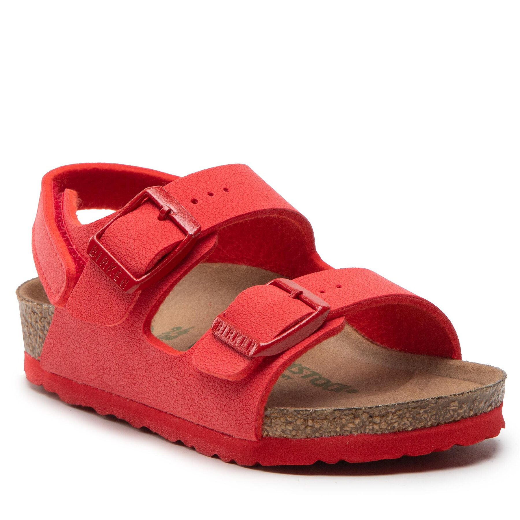 Birkenstock Sandali Milano Hl Kids 1023365 Rdeča - Pepit.si