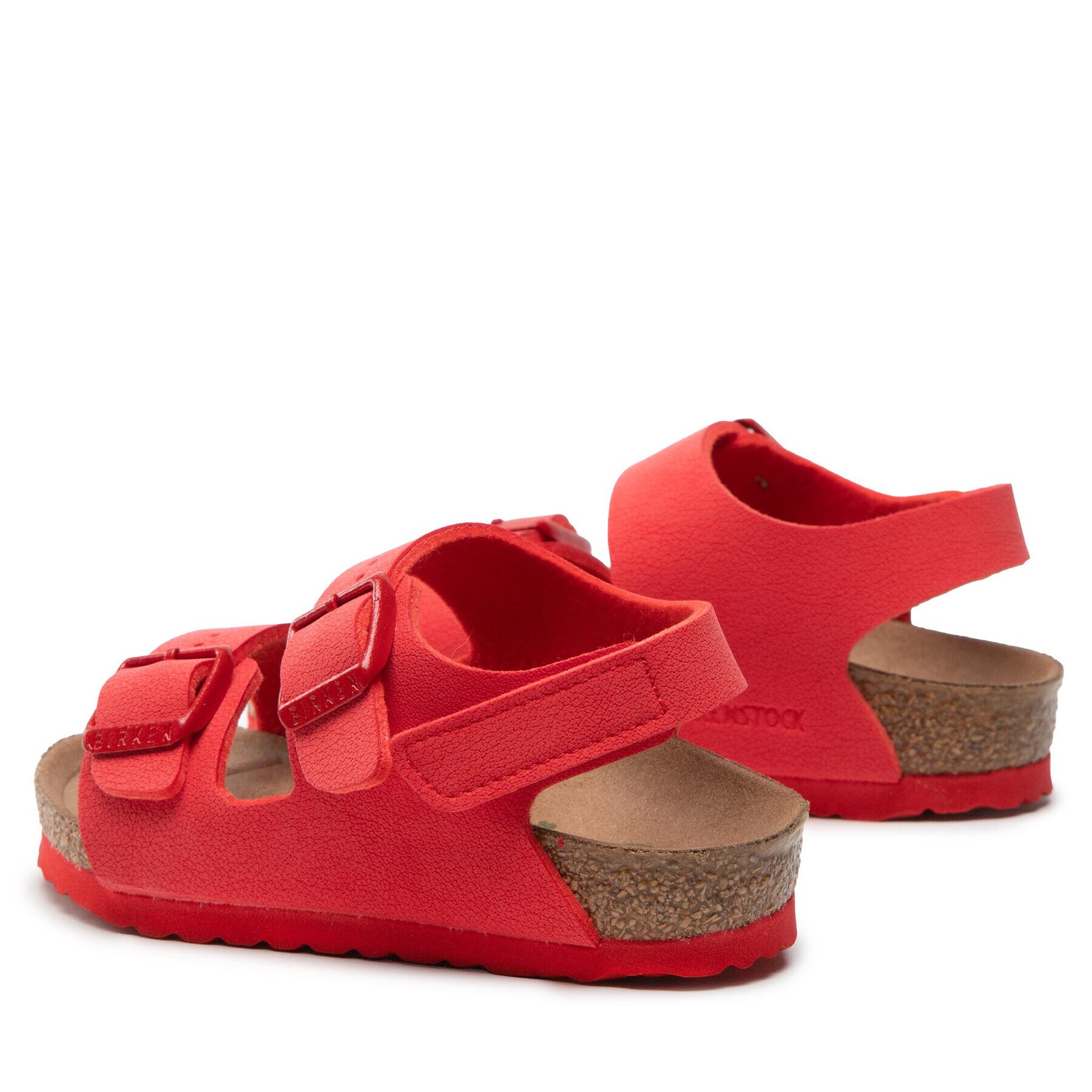 Birkenstock Sandali Milano Hl Kids 1023365 Rdeča - Pepit.si