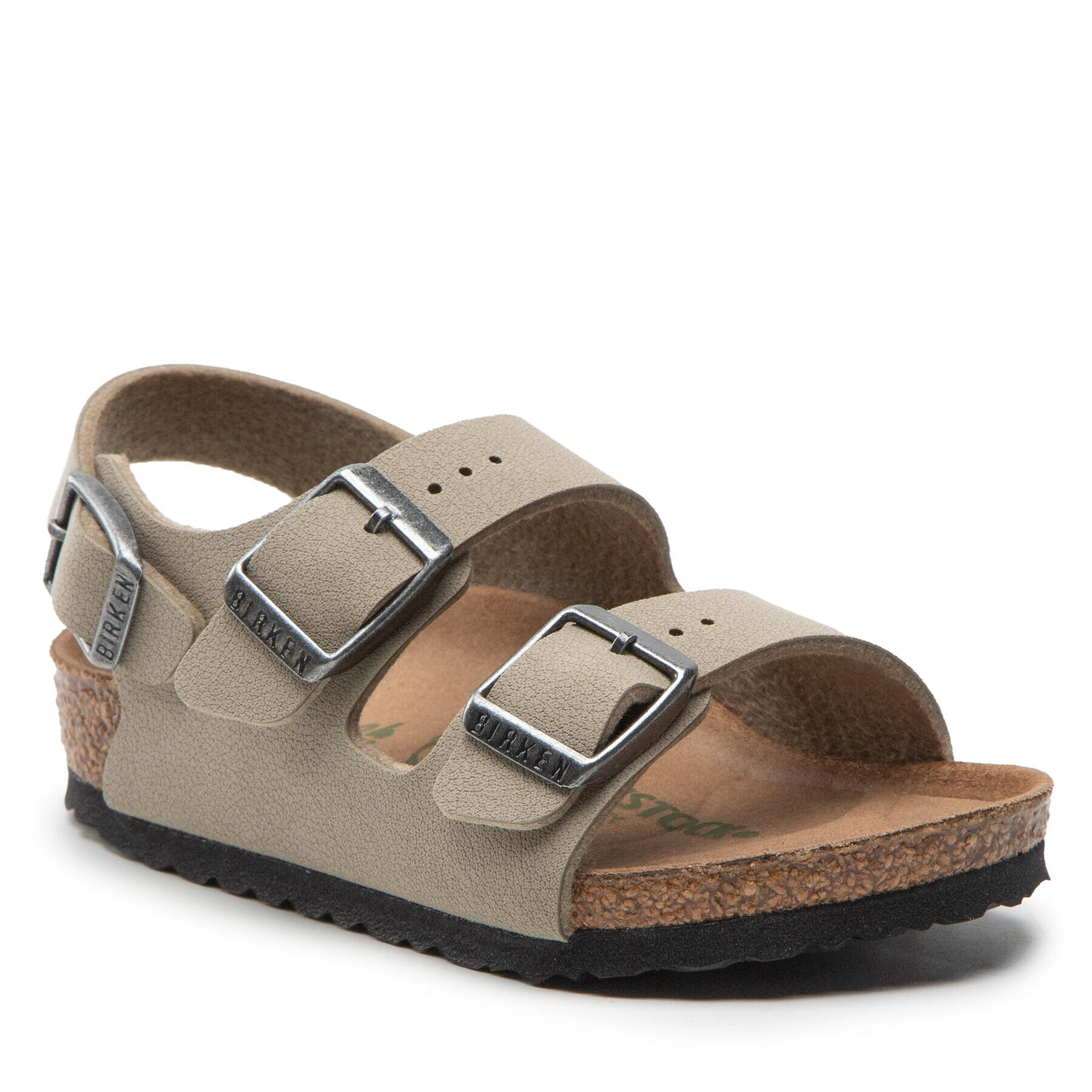 Birkenstock Sandali Milano Kids 1023440 Zelena - Pepit.si