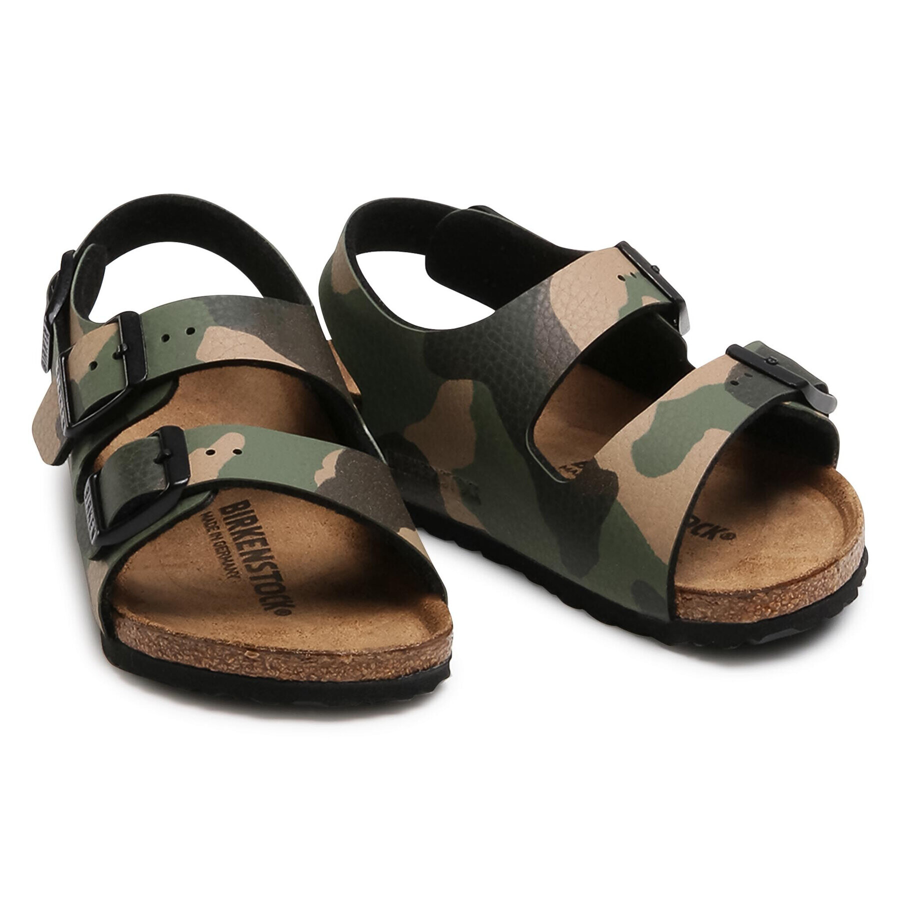 Birkenstock Sandali Milano Kinder 1017377 Zelena - Pepit.si