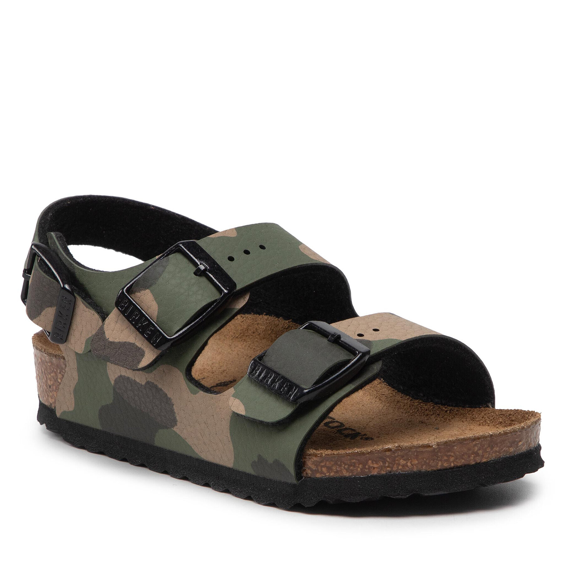 Birkenstock Sandali Milano Kinder 1017378 Zelena - Pepit.si