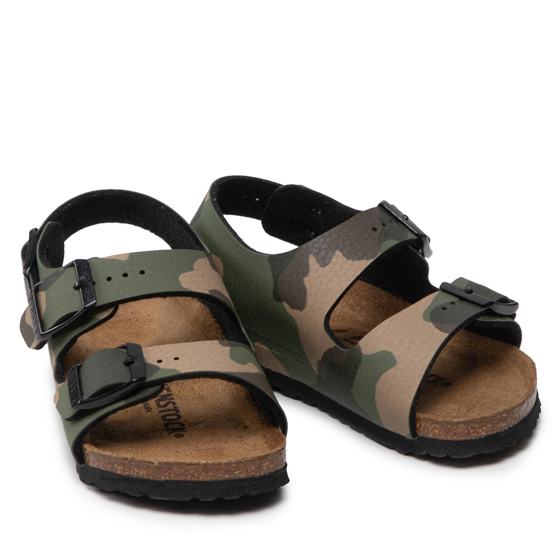 Birkenstock Sandali Milano Kinder 1017378 Zelena - Pepit.si