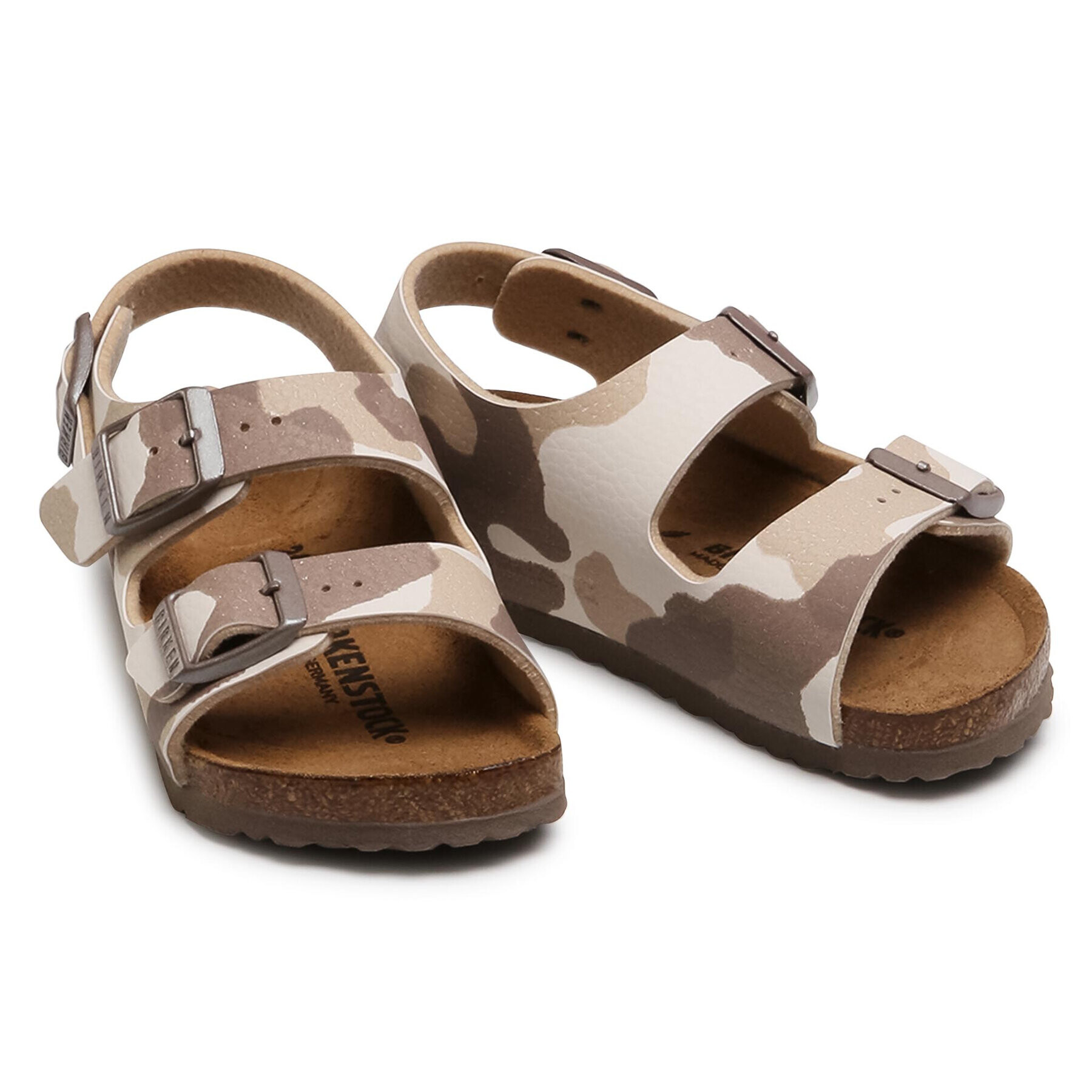 Birkenstock Sandali Milano Kinder 1019034 Rjava - Pepit.si