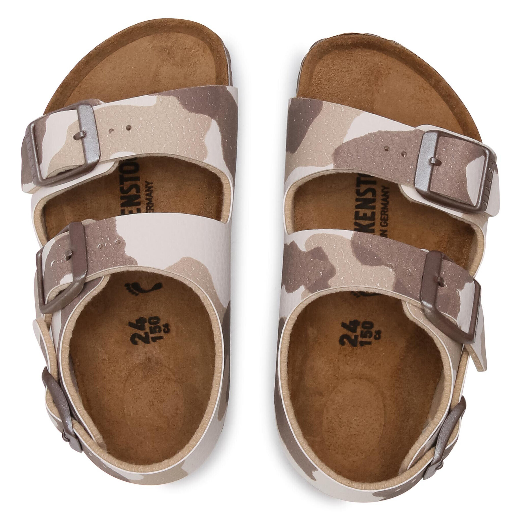 Birkenstock Sandali Milano Kinder 1019034 Rjava - Pepit.si