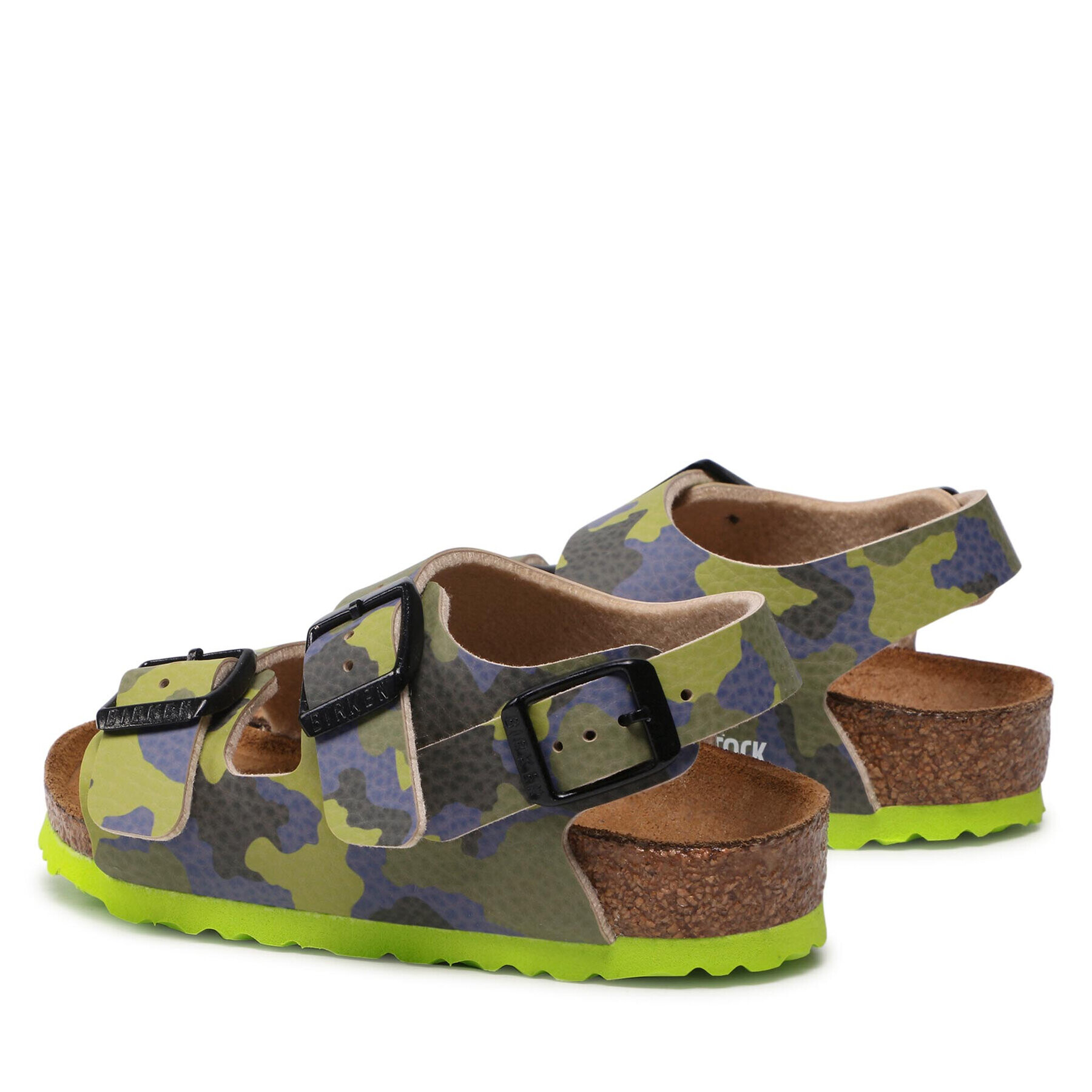 Birkenstock Sandali Milano Kinder 1022186 Zelena - Pepit.si