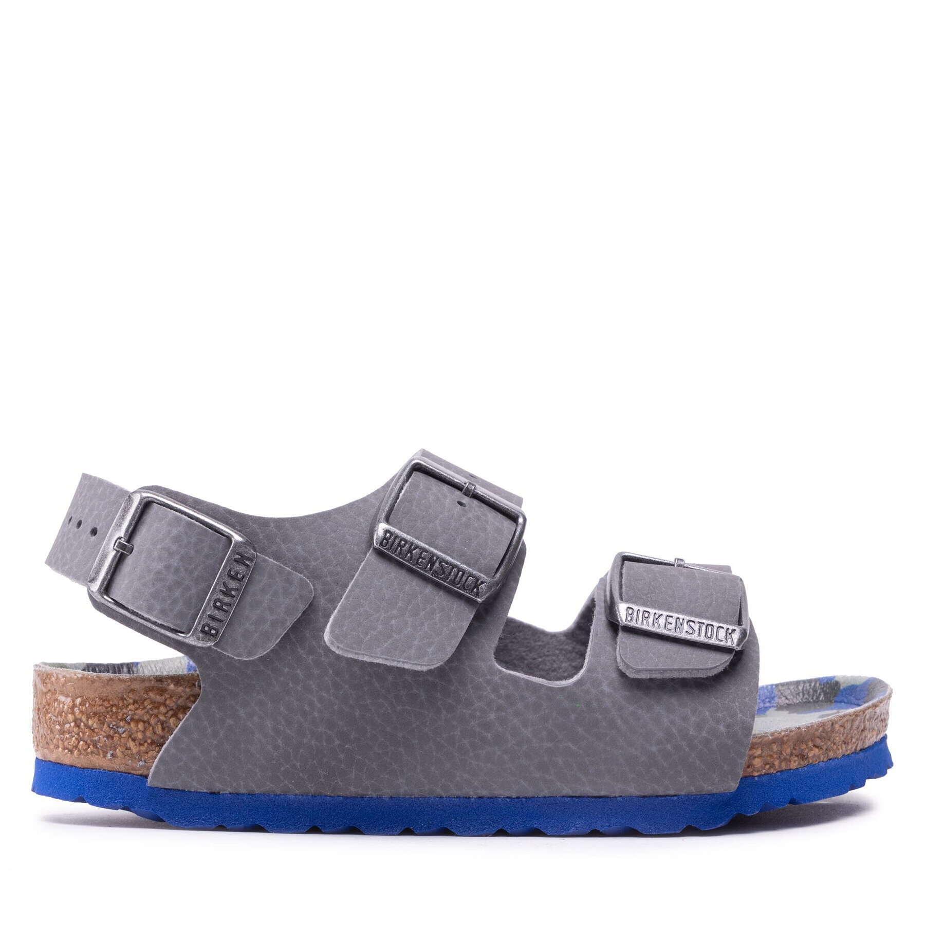 Birkenstock Sandali Milano Kinder 1022532 Siva - Pepit.si