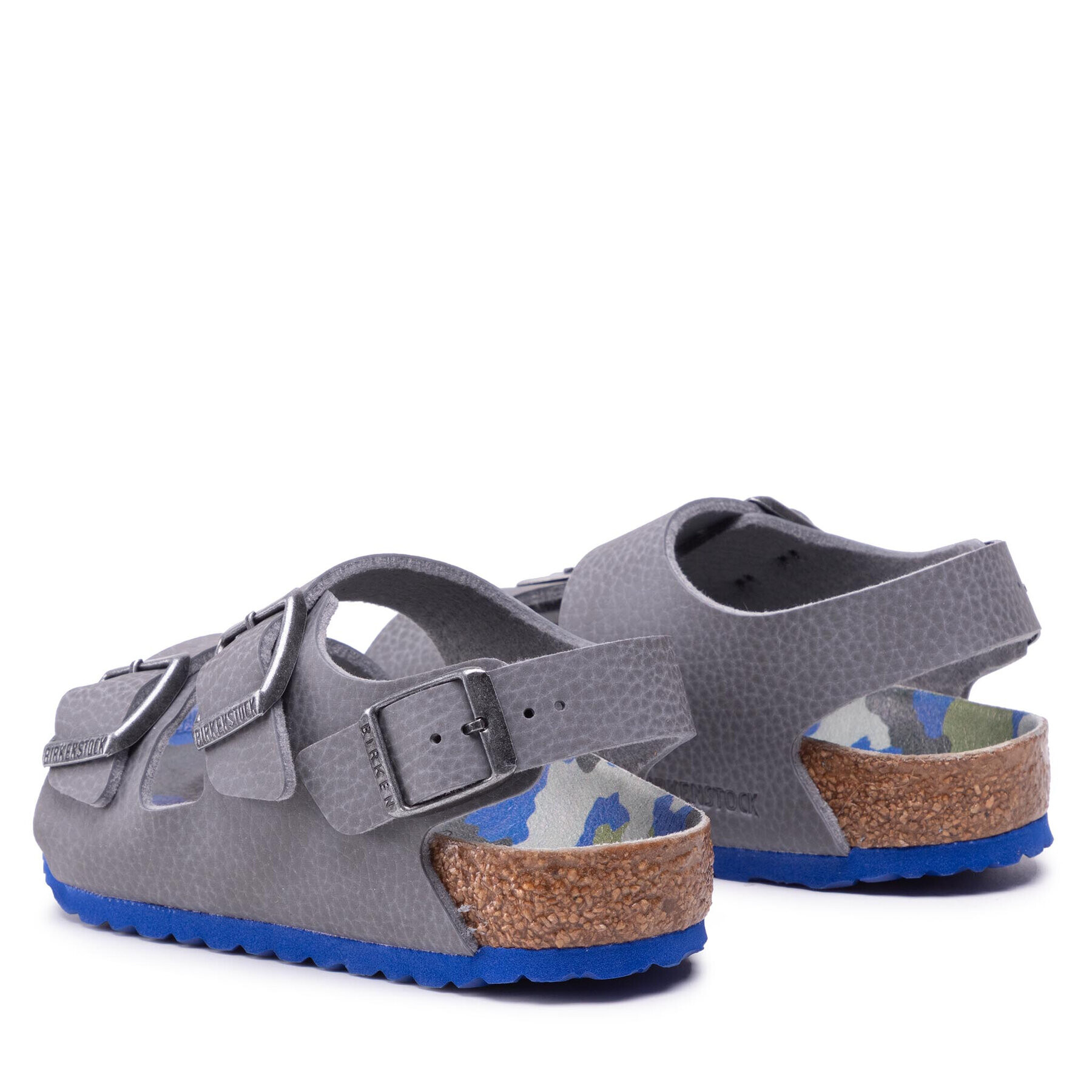 Birkenstock Sandali Milano Kinder 1022532 Siva - Pepit.si