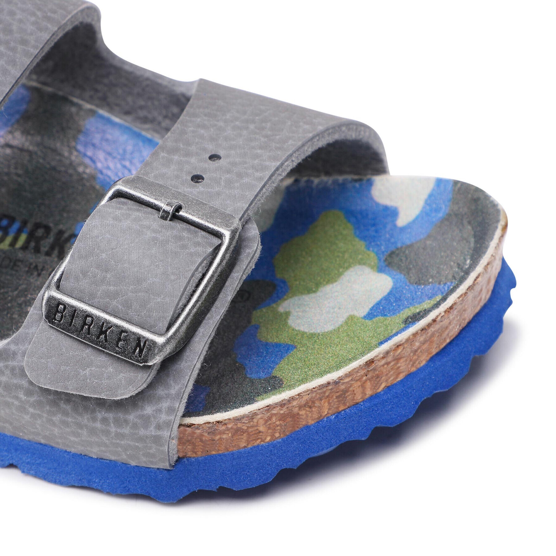 Birkenstock Sandali Milano Kinder 1022591 Siva - Pepit.si