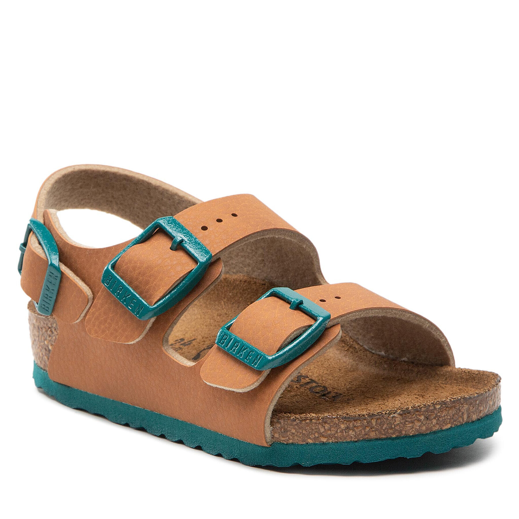 Birkenstock Sandali Milano Kinder 1023405 Rjava - Pepit.si