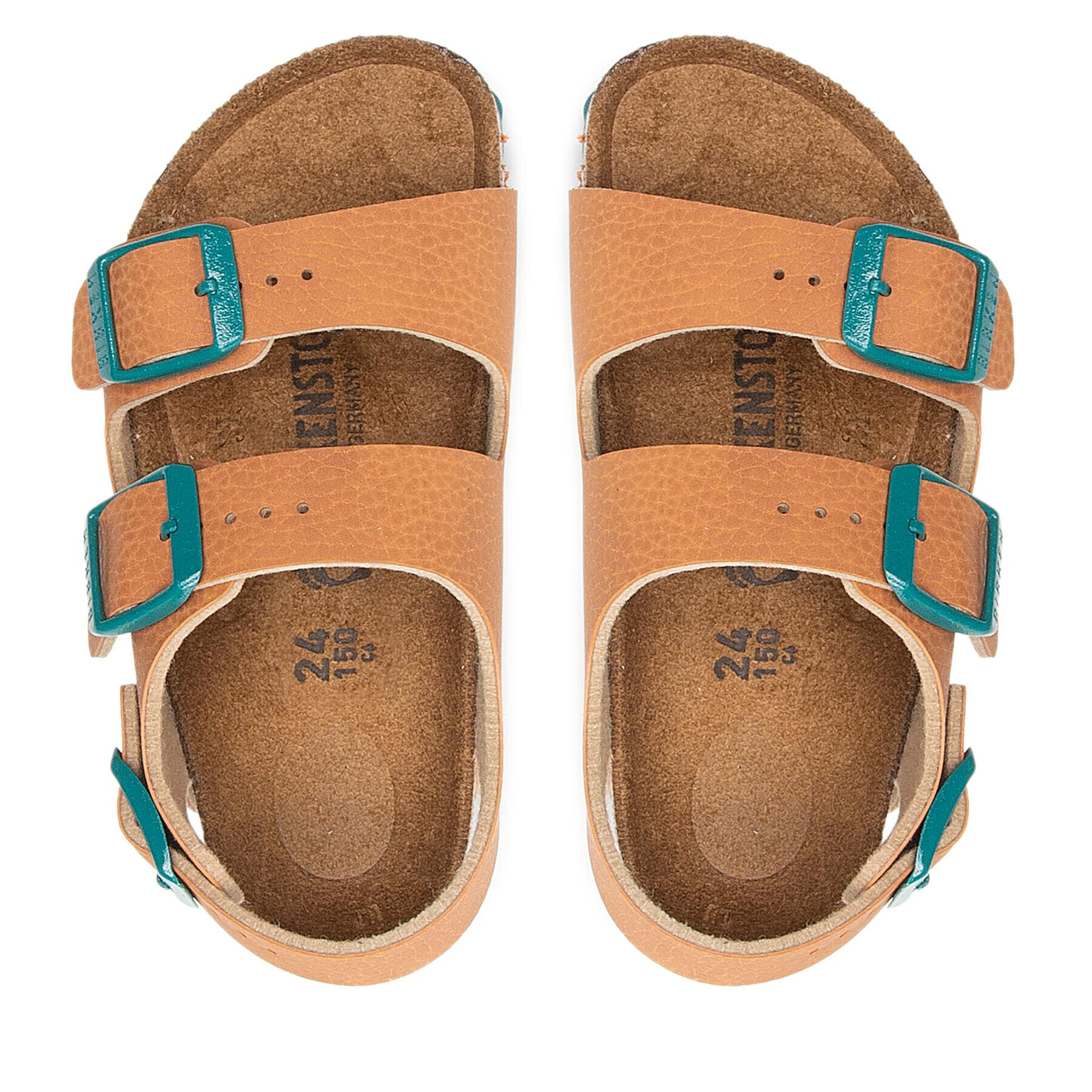 Birkenstock Sandali Milano Kinder 1023405 Rjava - Pepit.si