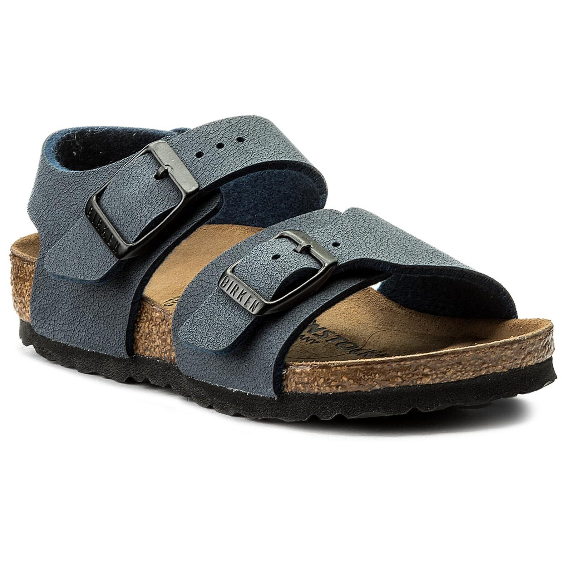 Birkenstock Sandali New York Kids Bf 0087773 Mornarsko modra - Pepit.si