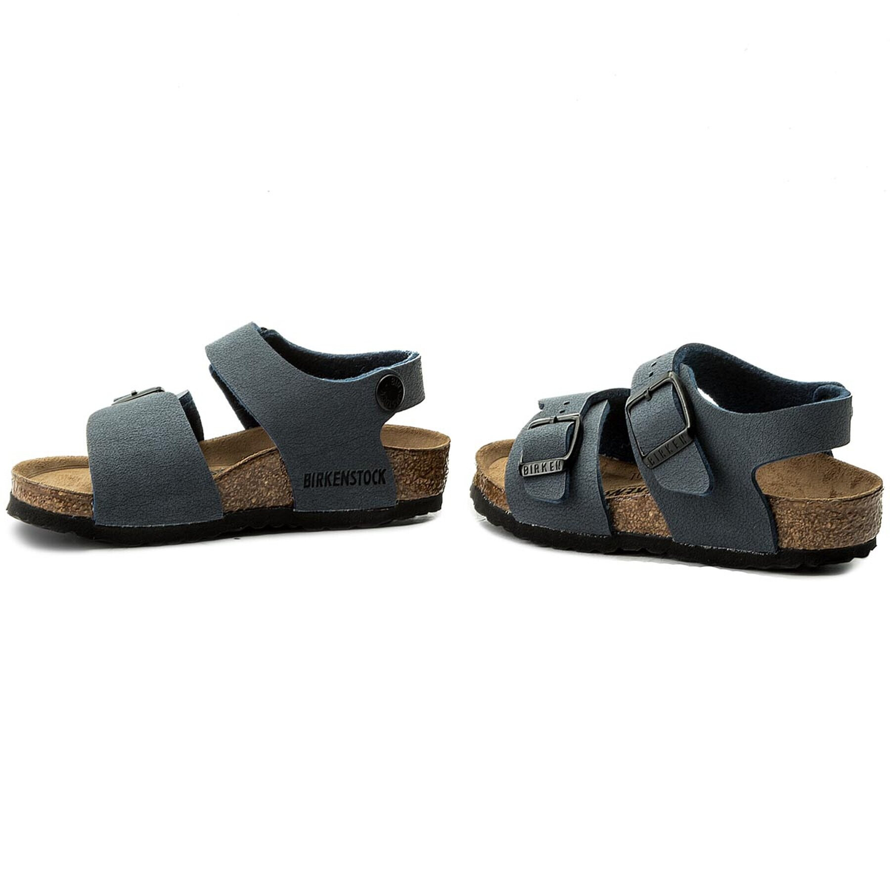 Birkenstock Sandali New York Kids Bf 0087773 Mornarsko modra - Pepit.si