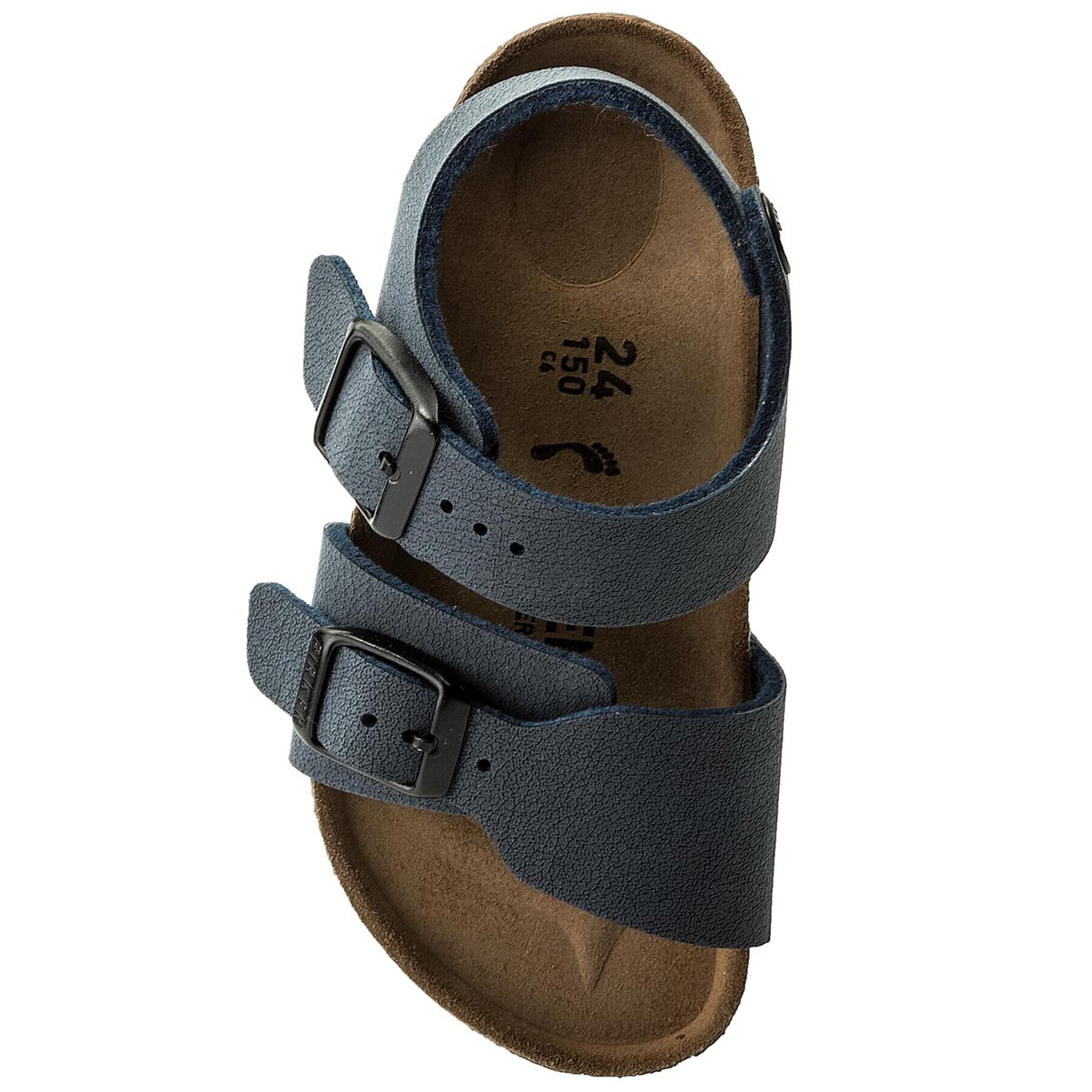 Birkenstock Sandali New York Kids Bf 0087773 Mornarsko modra - Pepit.si