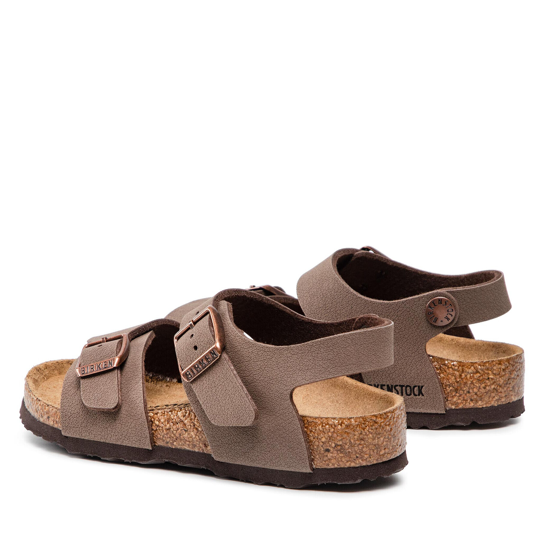 Birkenstock Sandali New York Kids Bf 87783 Rjava - Pepit.si