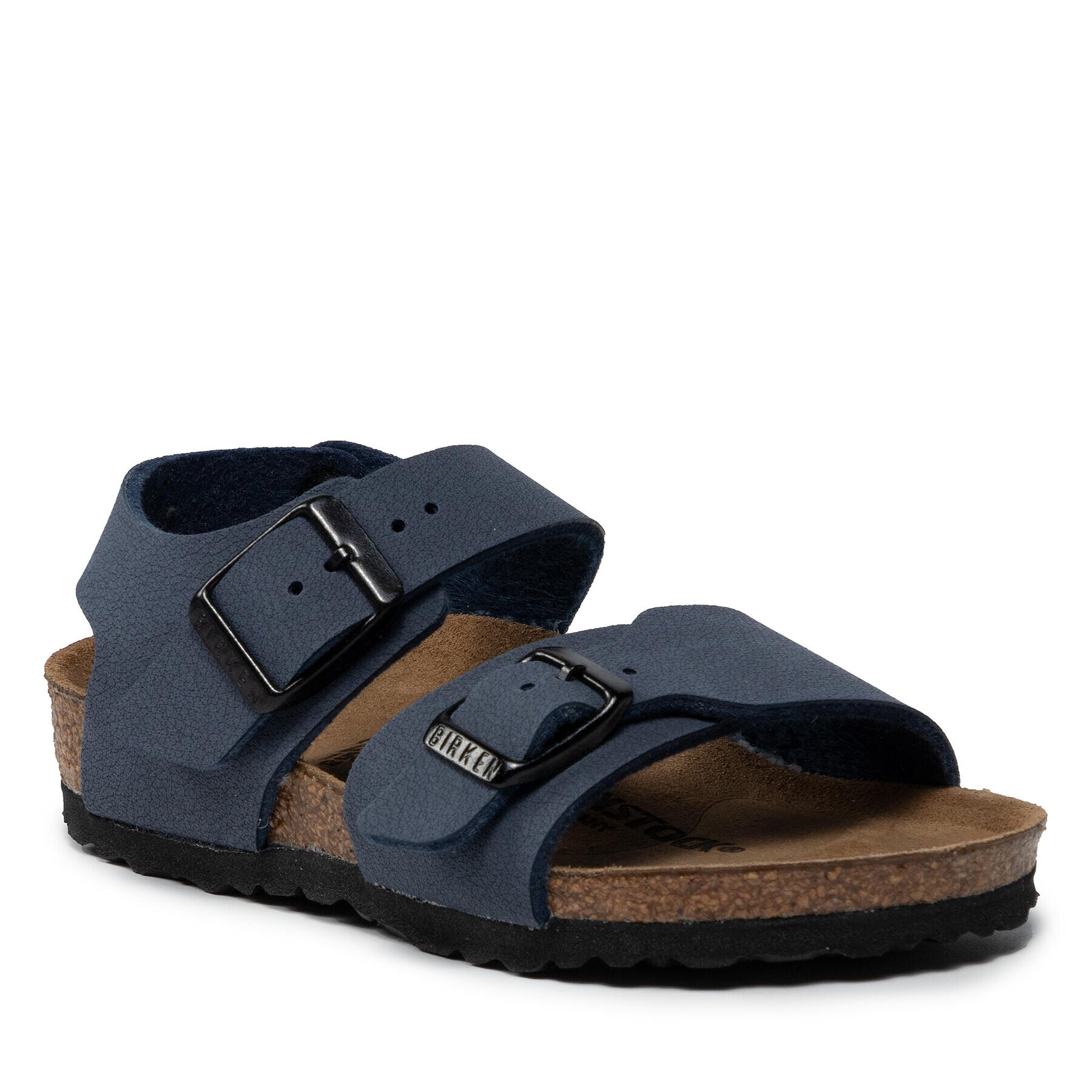 Birkenstock Sandali New York Kids BS 0087771 Mornarsko modra - Pepit.si