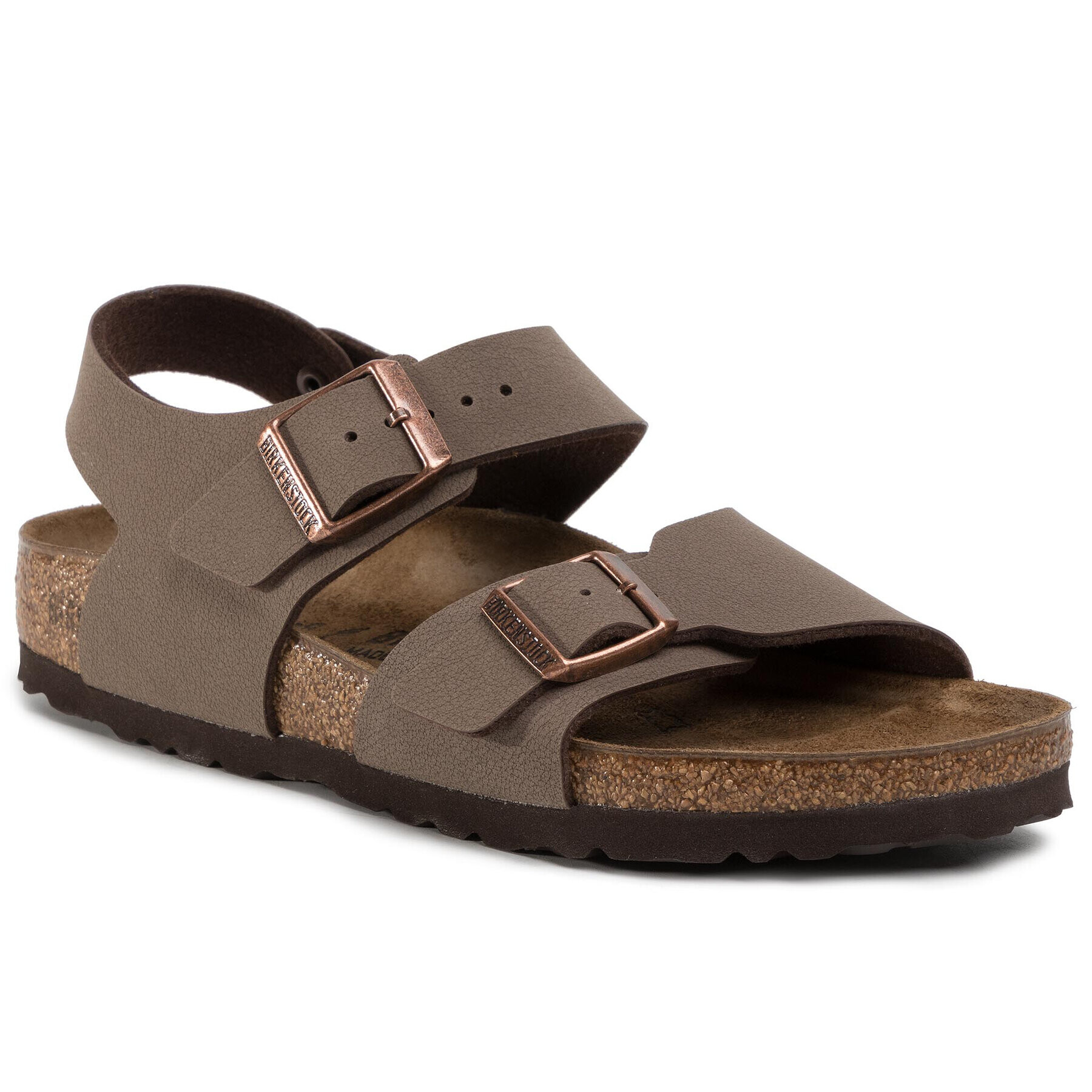 Birkenstock Sandali New York Kids Bs 0087783 D Rjava - Pepit.si