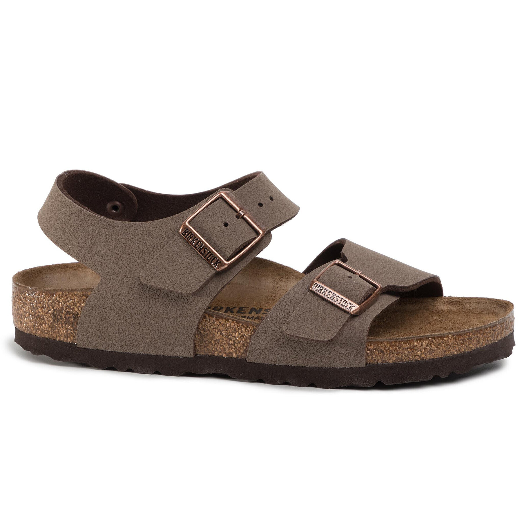 Birkenstock Sandali New York Kids Bs 0087783 D Rjava - Pepit.si