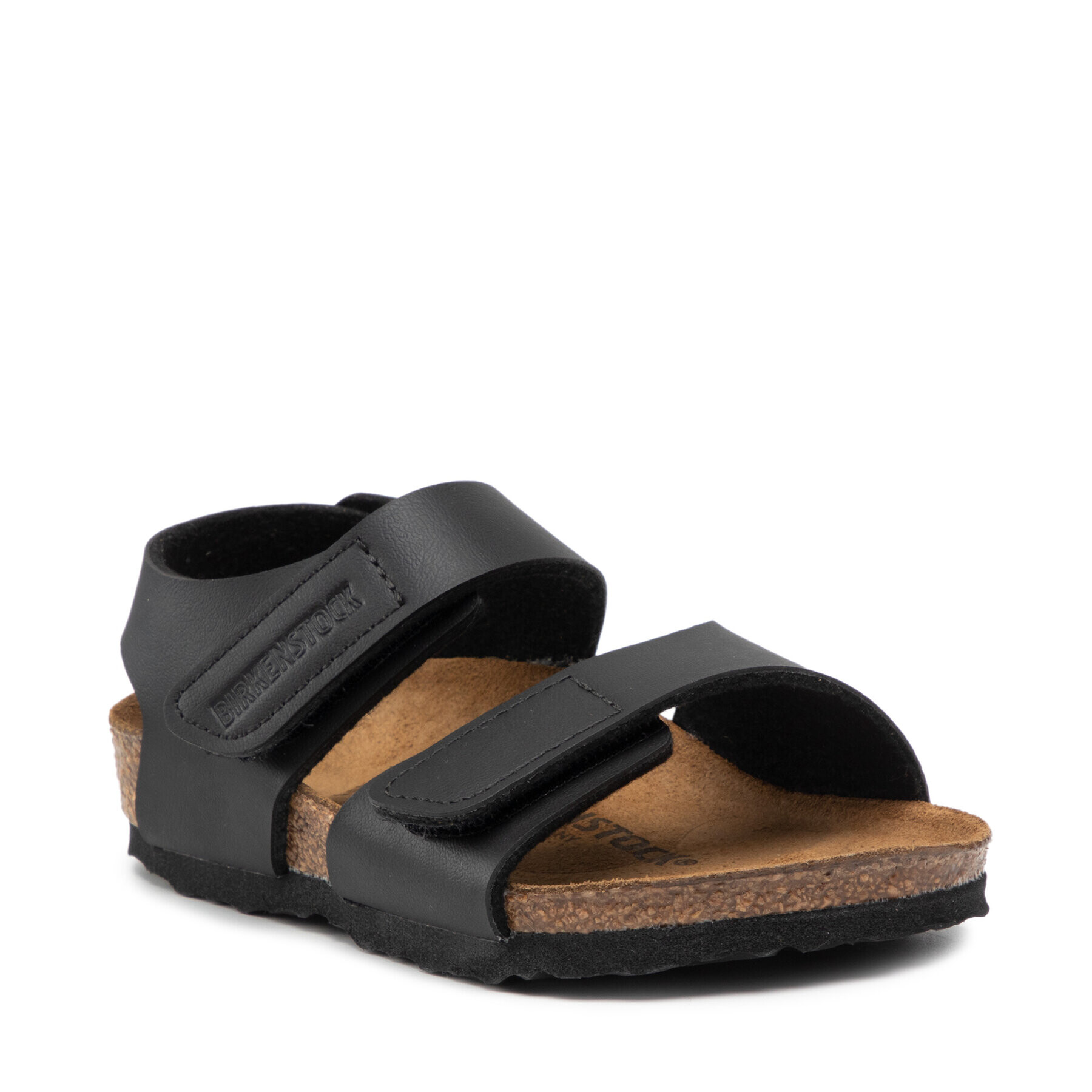 Birkenstock Sandali Palu Kids Logo Bs 1017357 Črna - Pepit.si