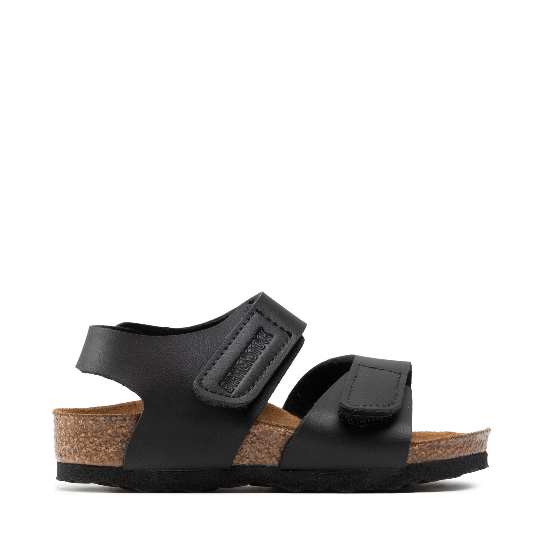 Birkenstock Sandali Palu Kids Logo Bs 1017357 Črna - Pepit.si