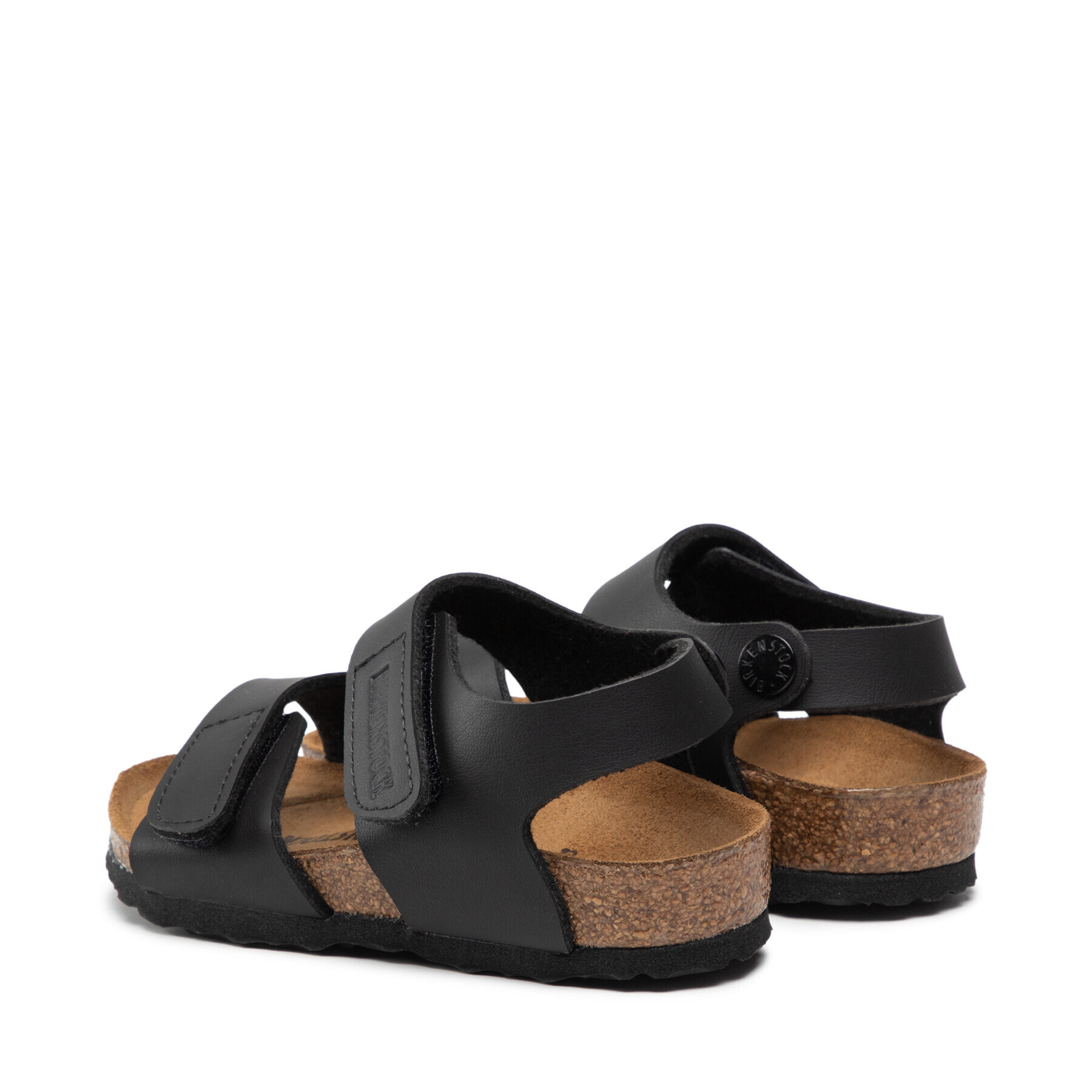 Birkenstock Sandali Palu Kids Logo Bs 1017357 Črna - Pepit.si