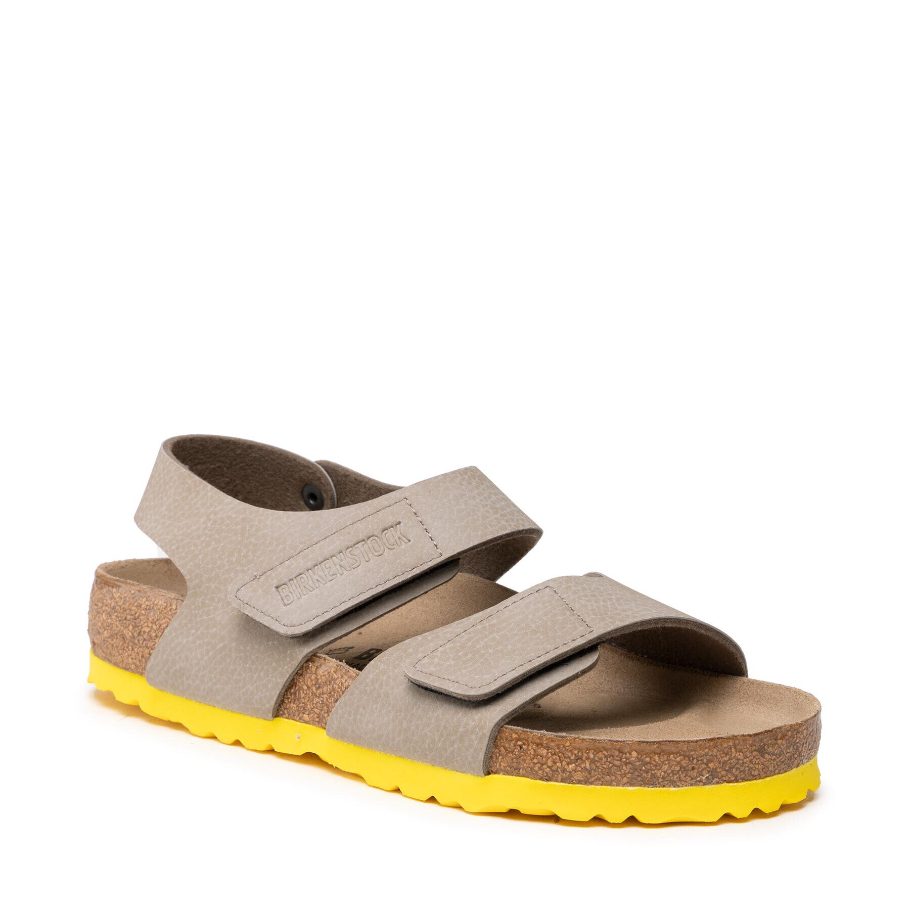 Birkenstock Sandali Palu Kids Logo Bs 1020275 Bež - Pepit.si